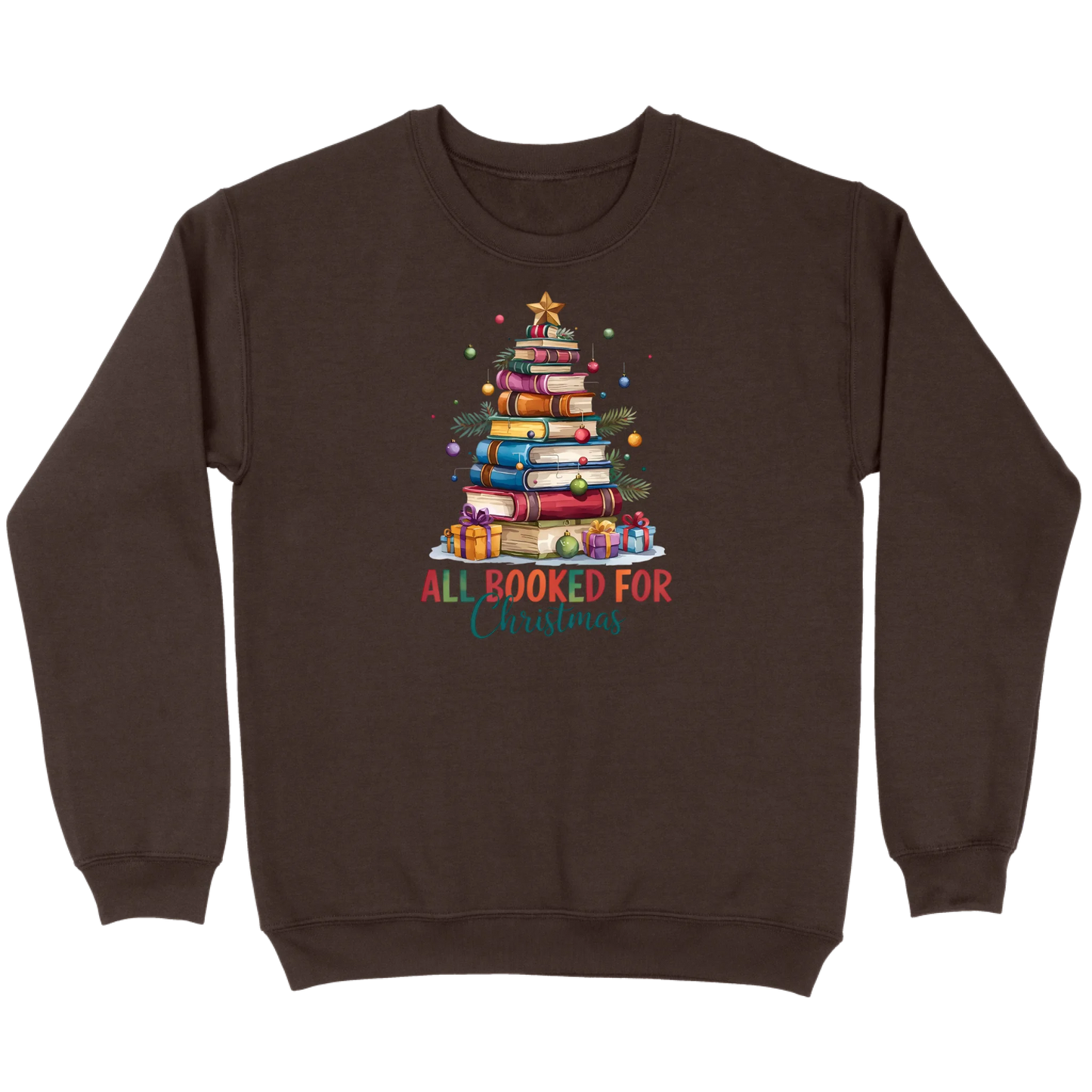 All Booked for Christmas Sweatshirt