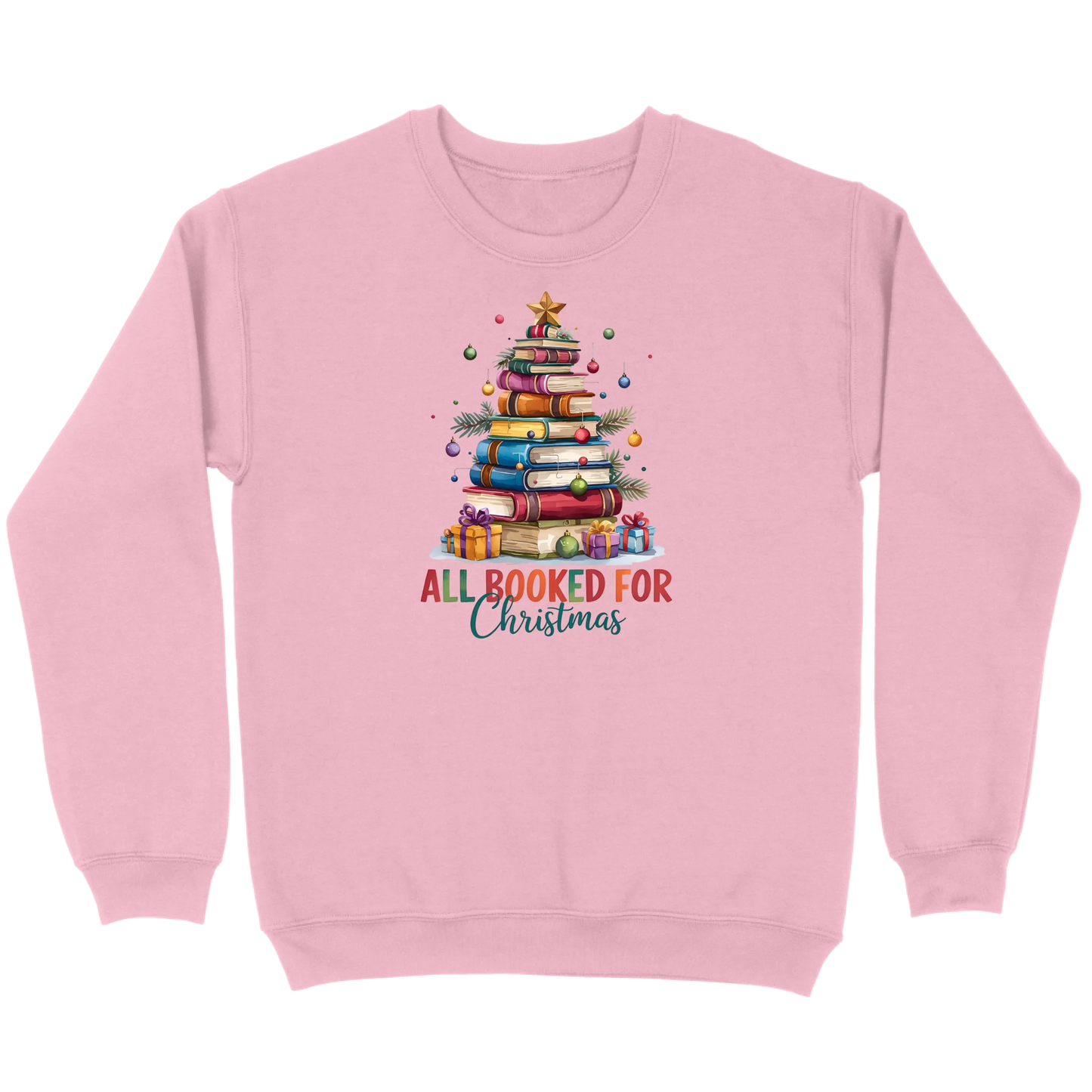 All Booked for Christmas Sweatshirt