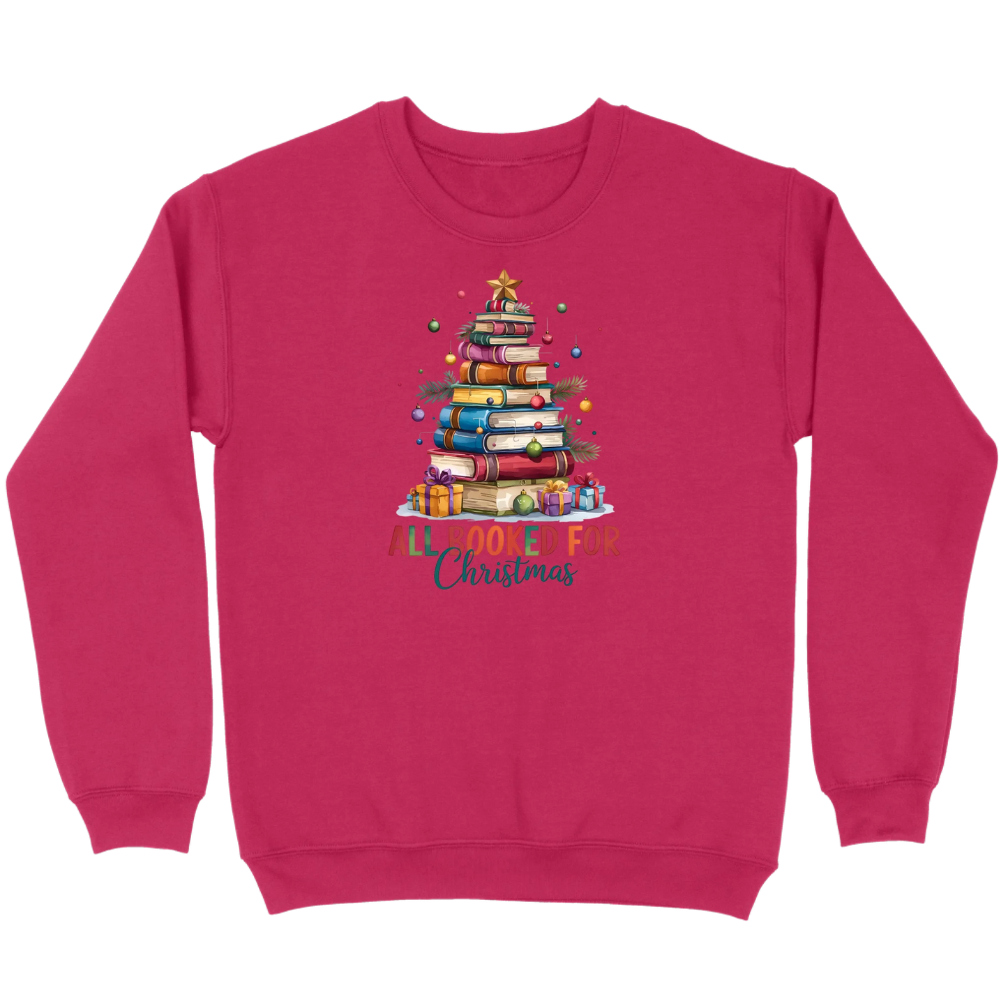 All Booked for Christmas Sweatshirt