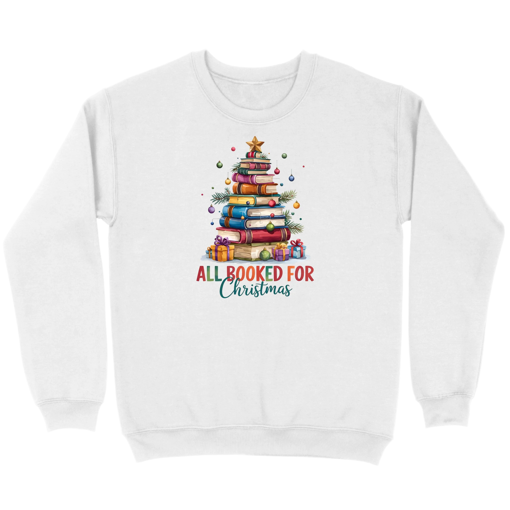 All Booked for Christmas Sweatshirt