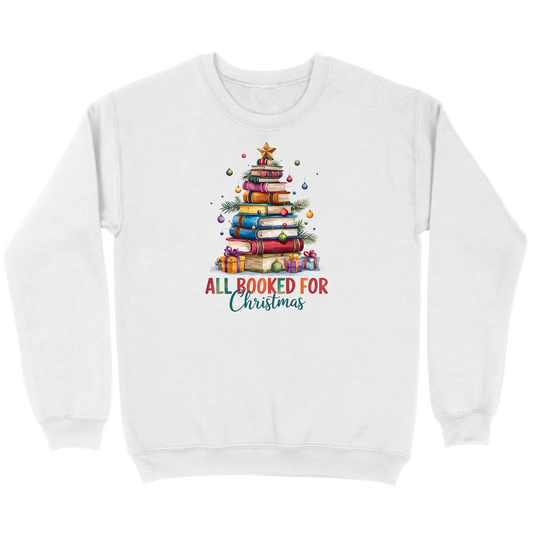 All Booked for Christmas Sweatshirt