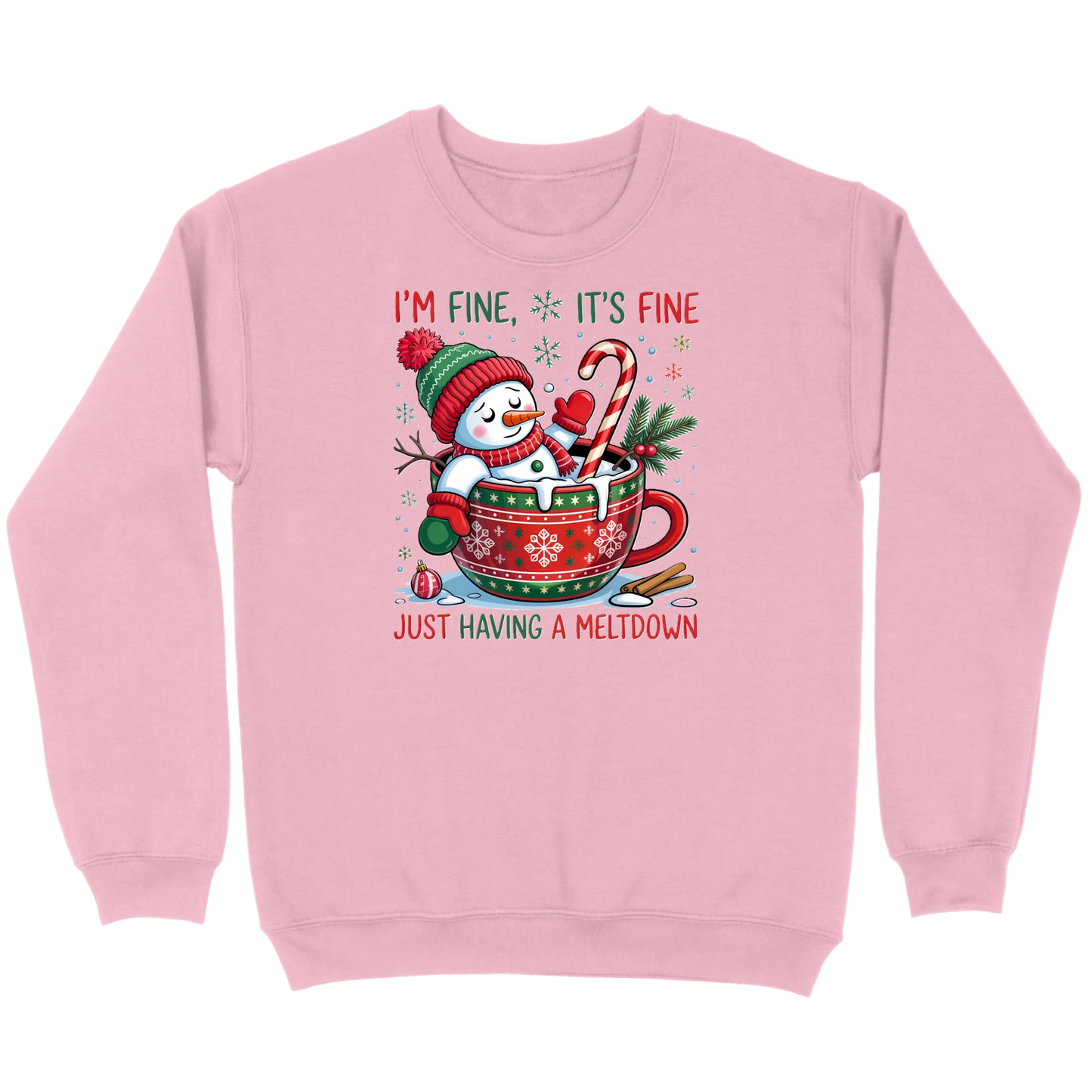 Snowman Meltdown Sweatshirt