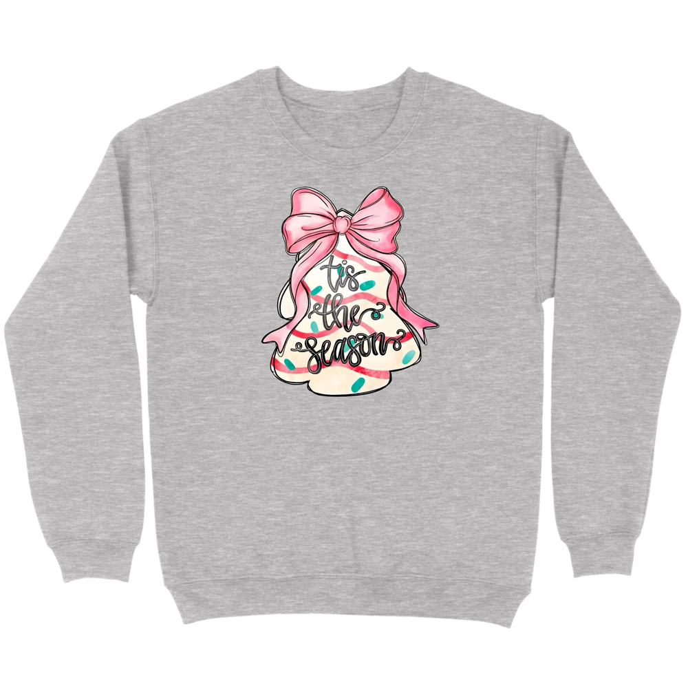 ’Tis The Season Bow Tree Sweatshirt