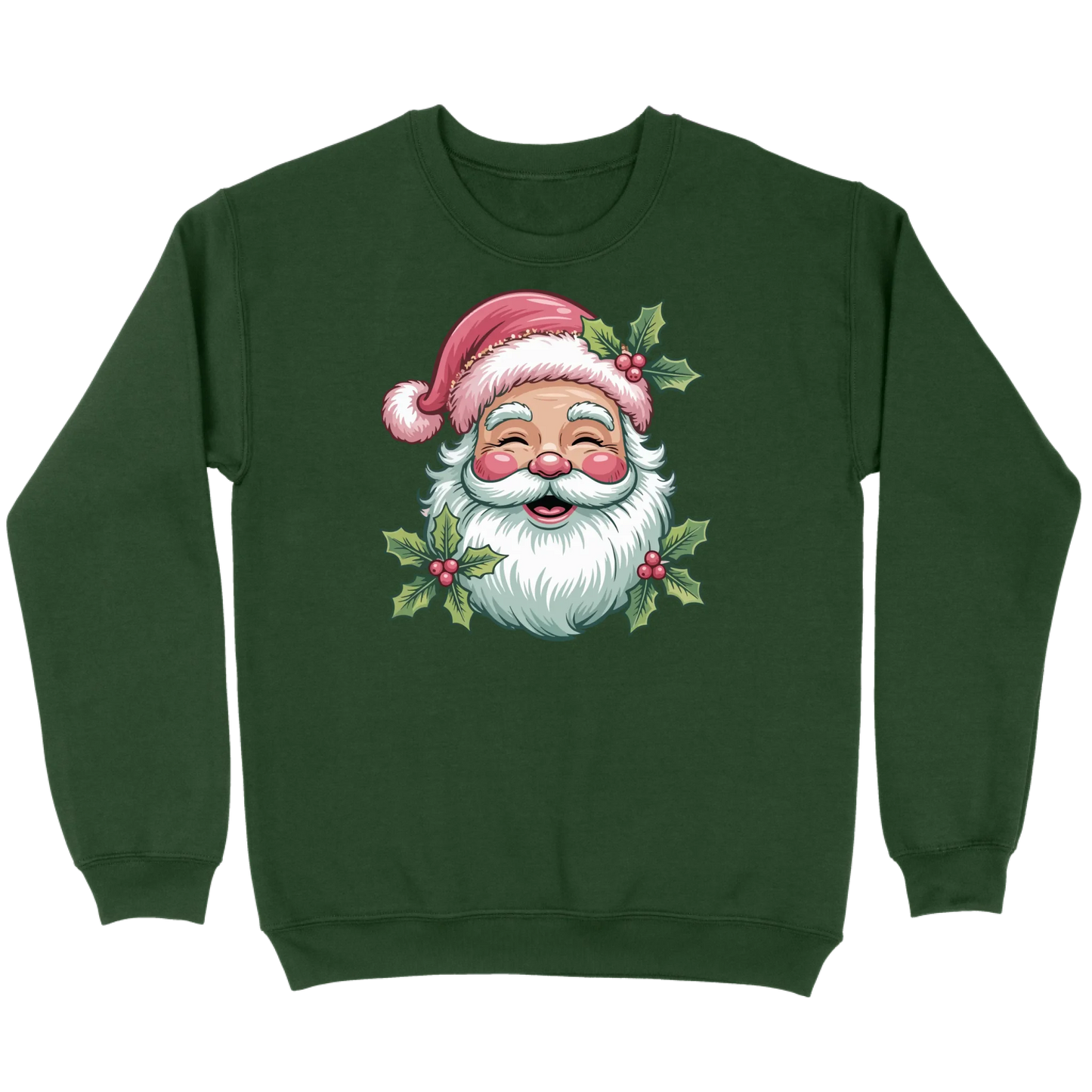 Santa Merry and Bright Sweatshirt