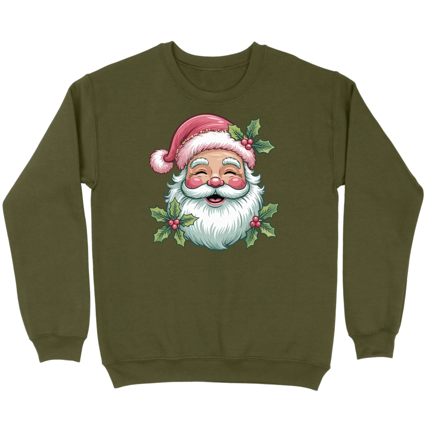 Santa Merry and Bright Sweatshirt