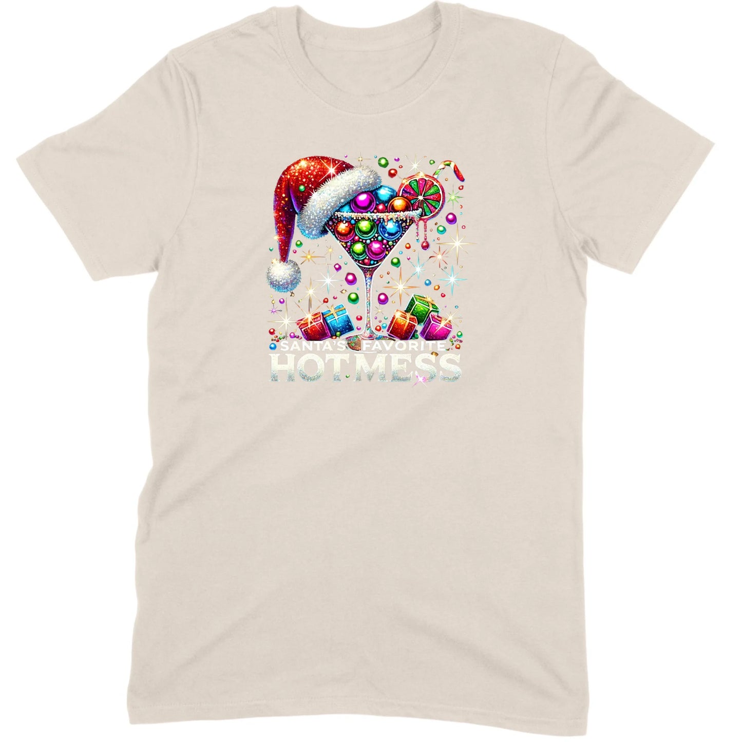 Santa’s Favorite Hot Mess Cocktail Tee
