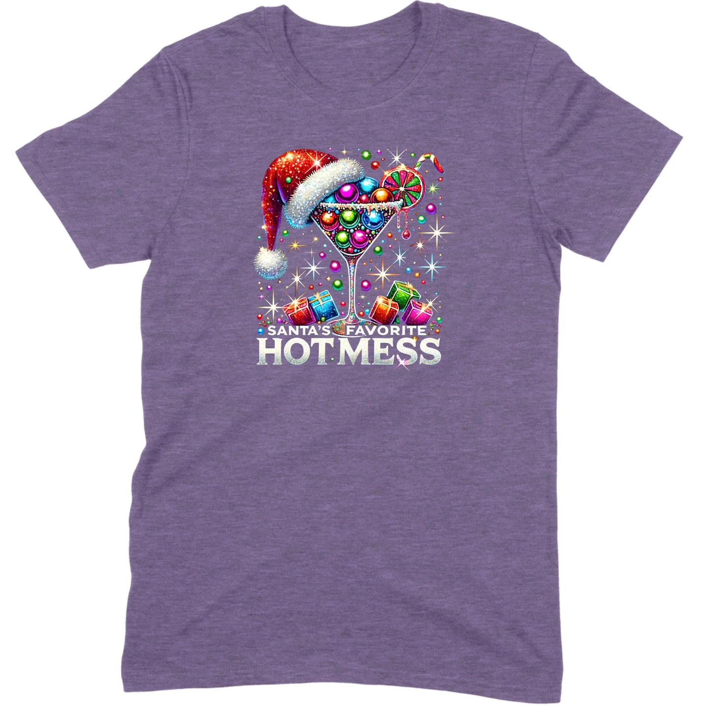 Santa’s Favorite Hot Mess Cocktail Tee
