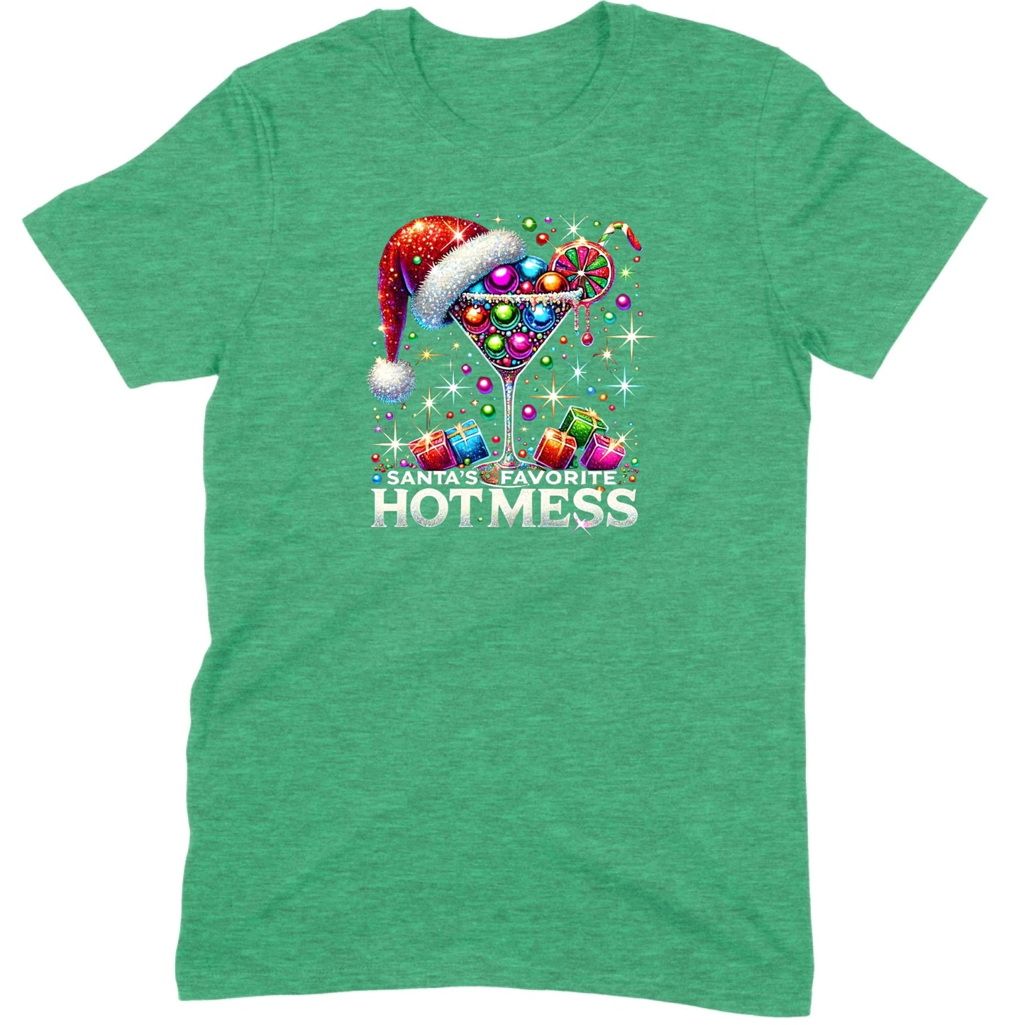 Santa’s Favorite Hot Mess Cocktail Tee
