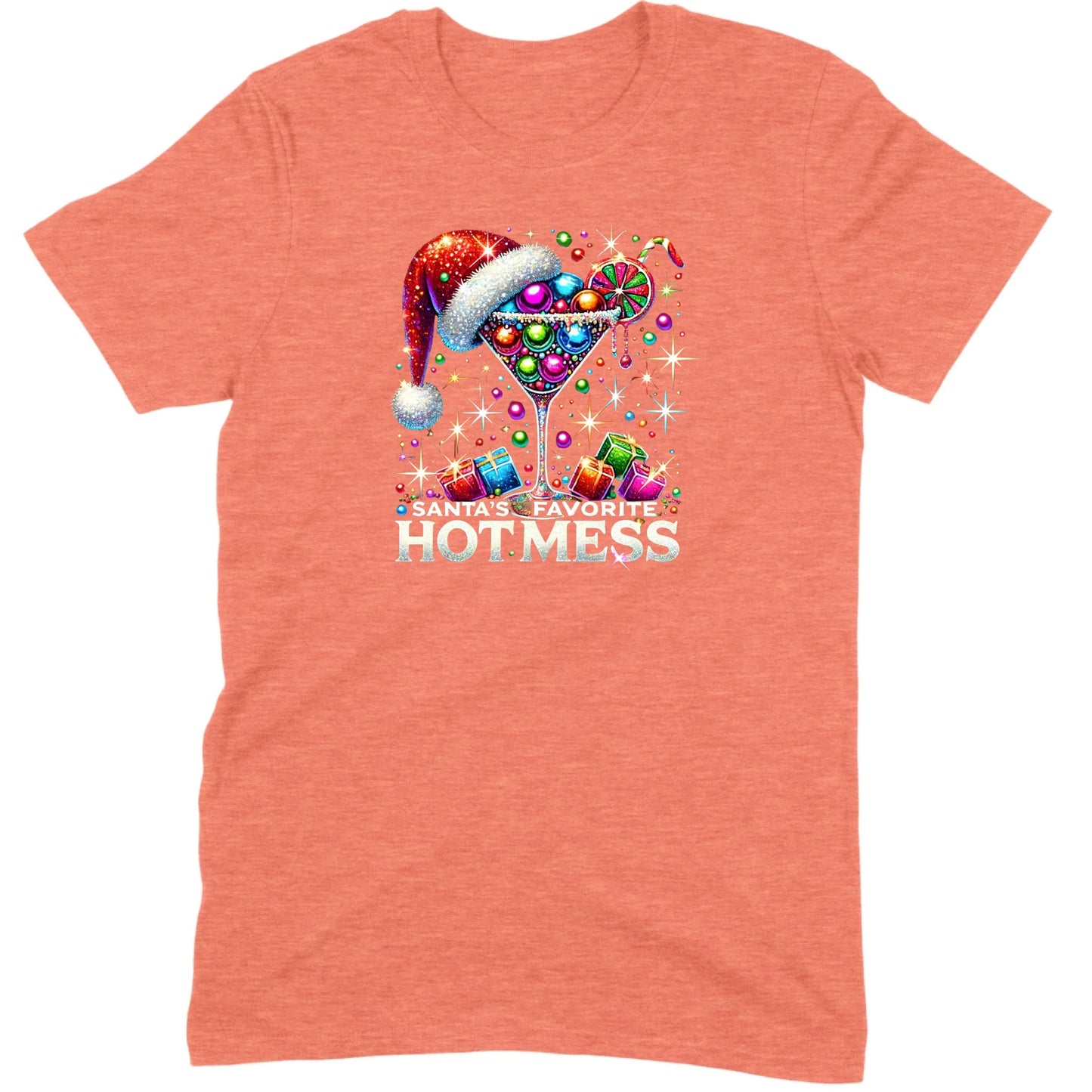 Santa’s Favorite Hot Mess Cocktail Tee