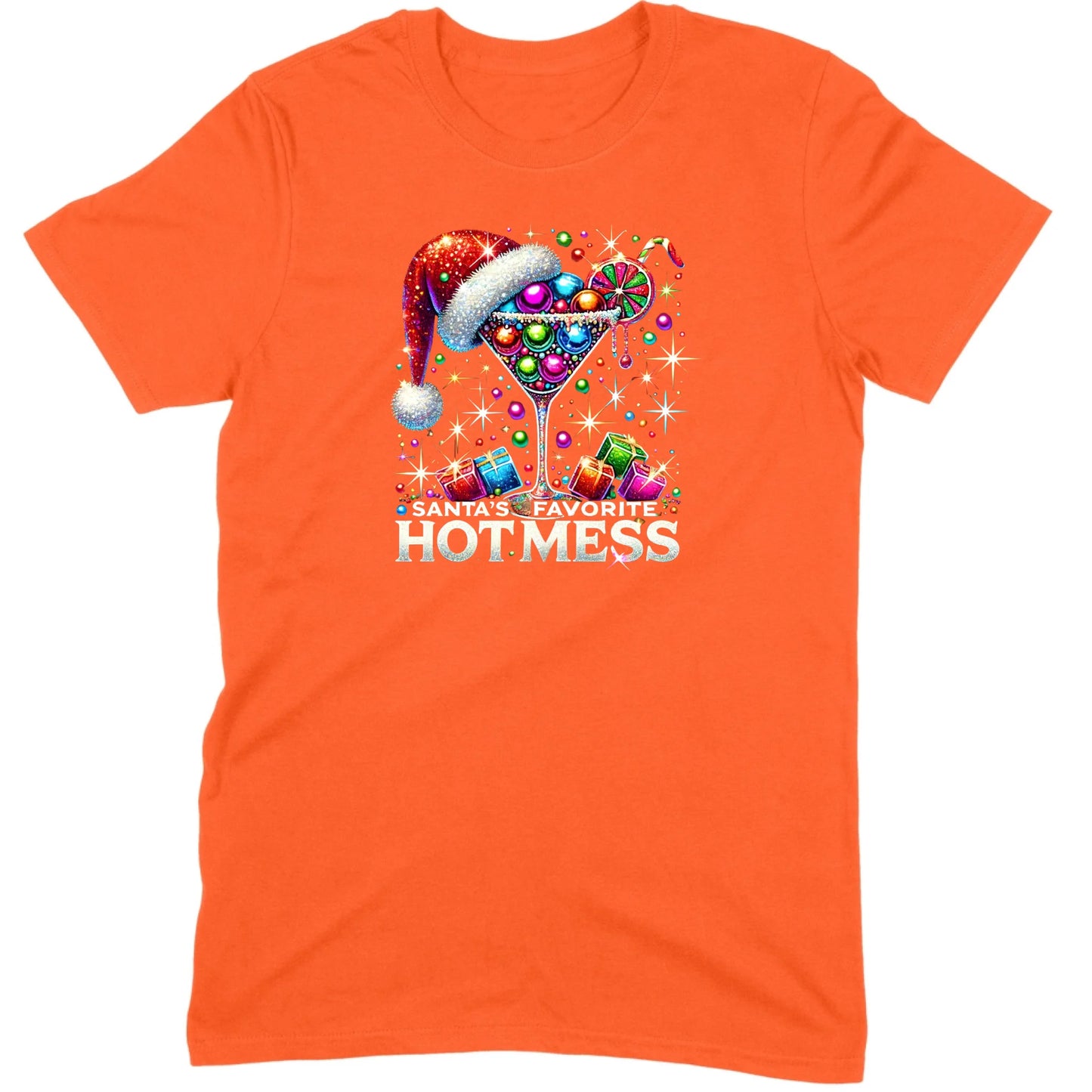 Santa’s Favorite Hot Mess Cocktail Tee