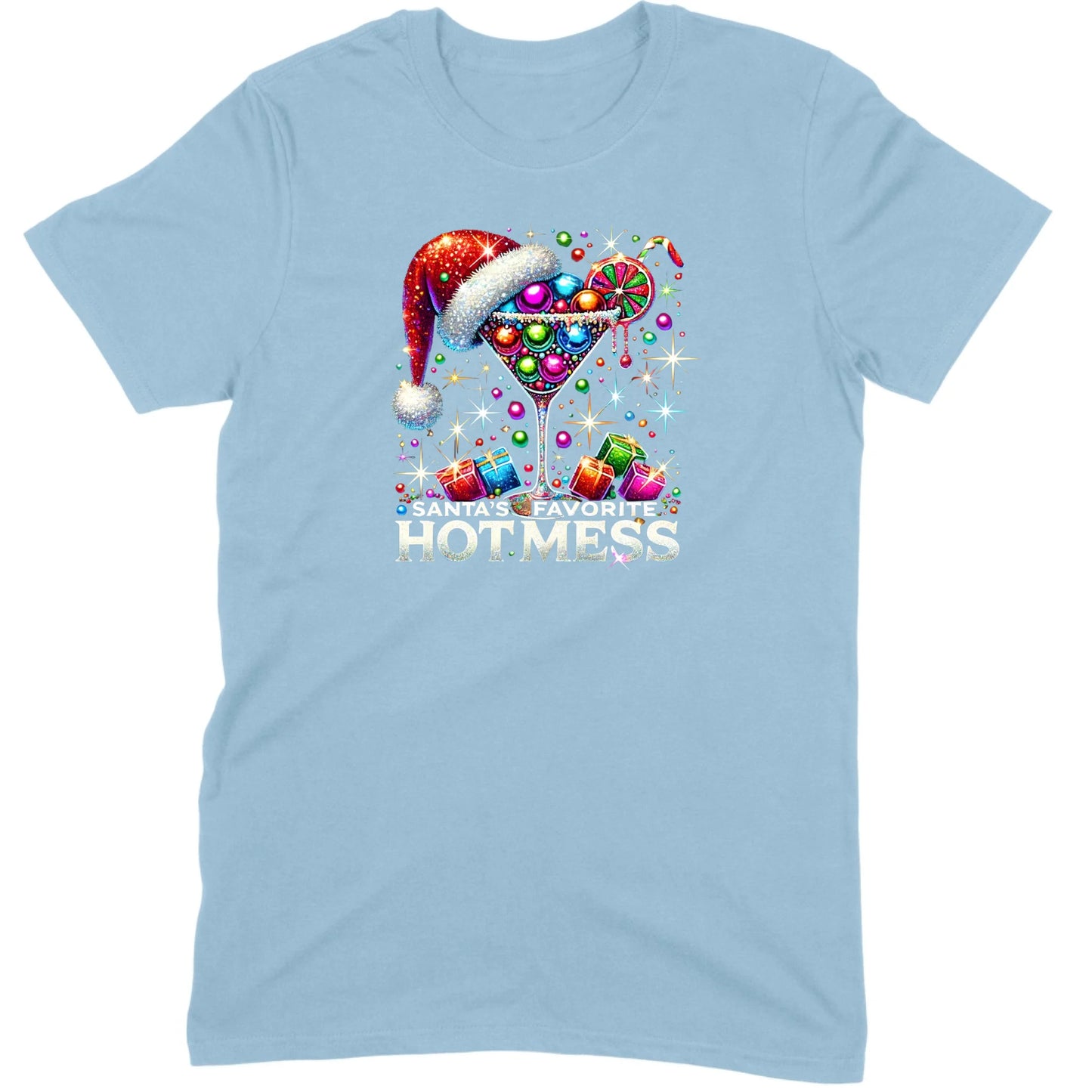 Santa’s Favorite Hot Mess Cocktail Tee