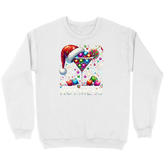 Santa’s Favorite Hot Mess Cocktail Sweatshirt
