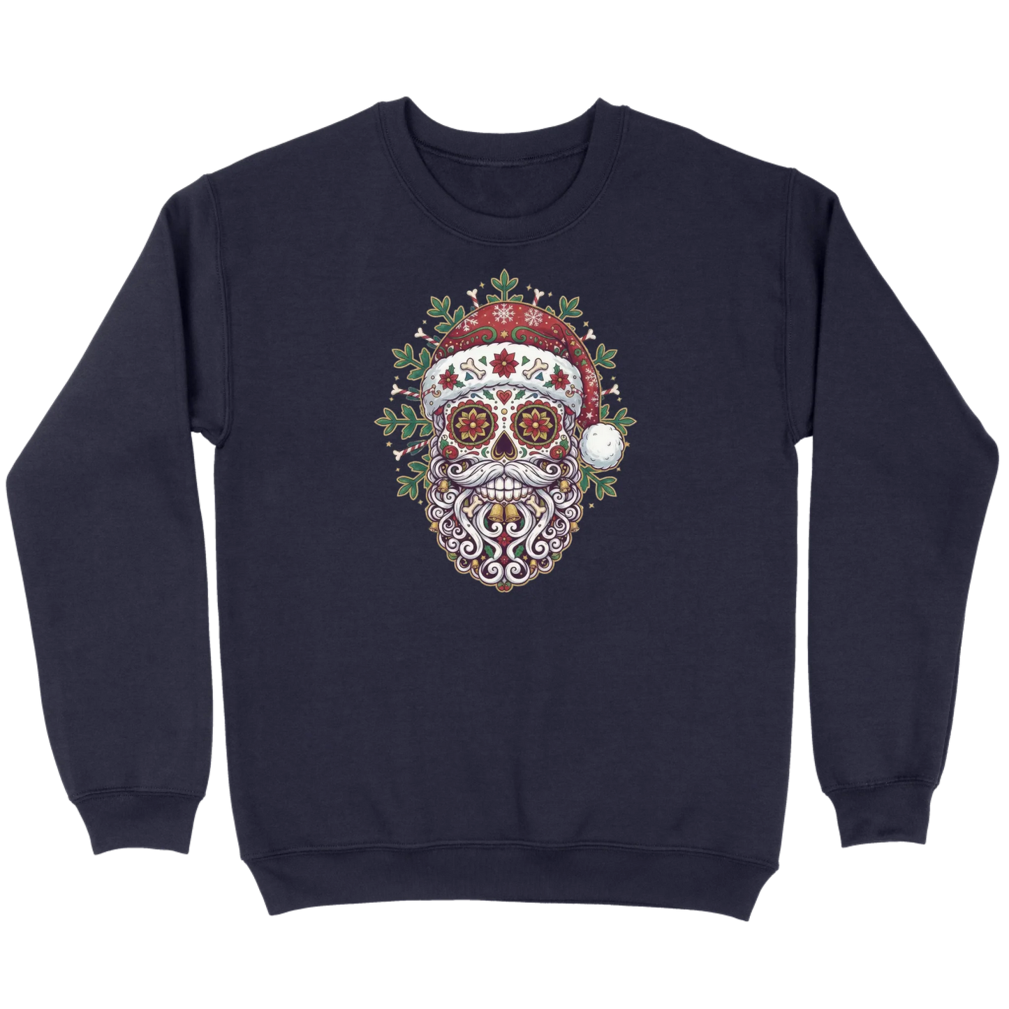 Santa Skull Santa Sweatshirt