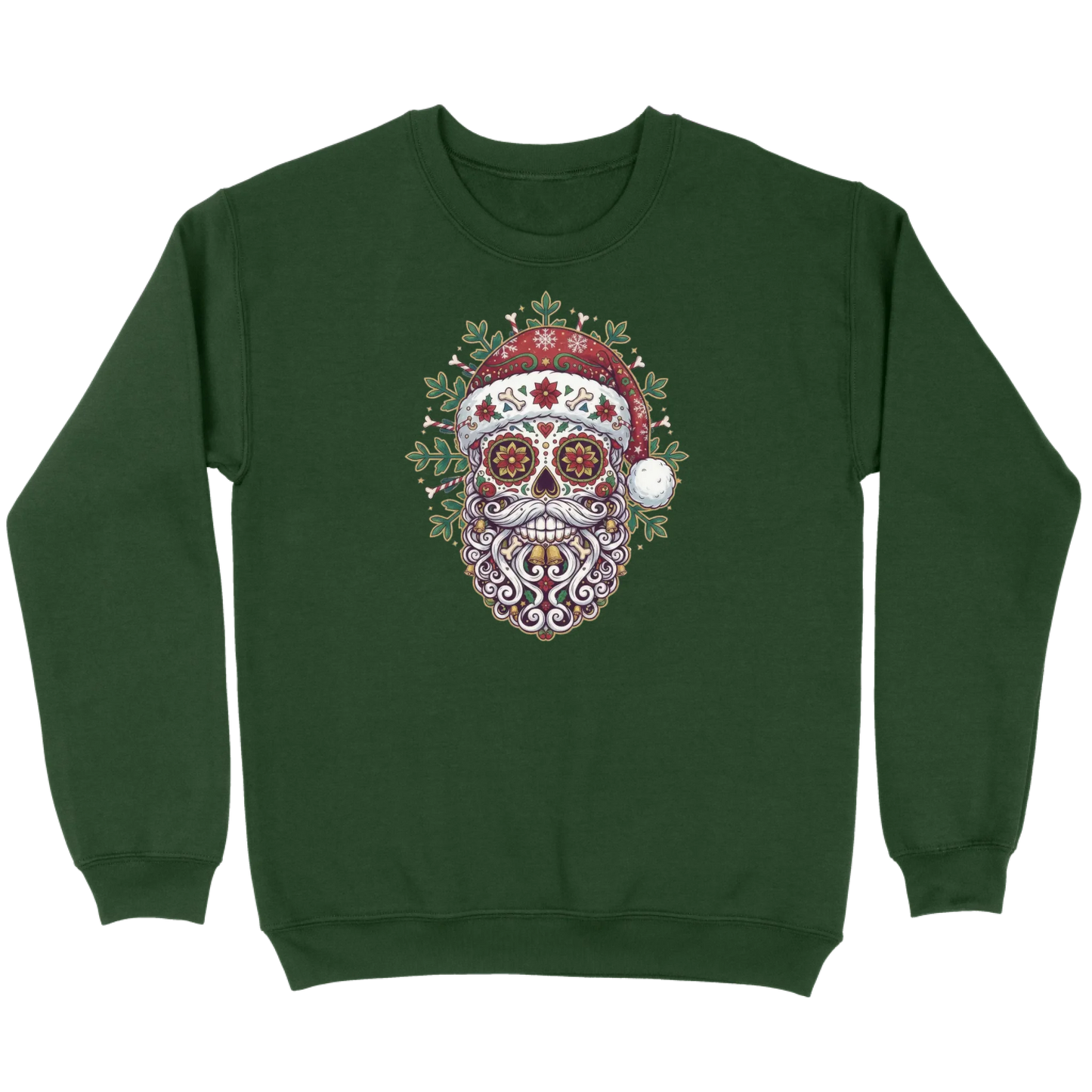 Santa Skull Santa Sweatshirt