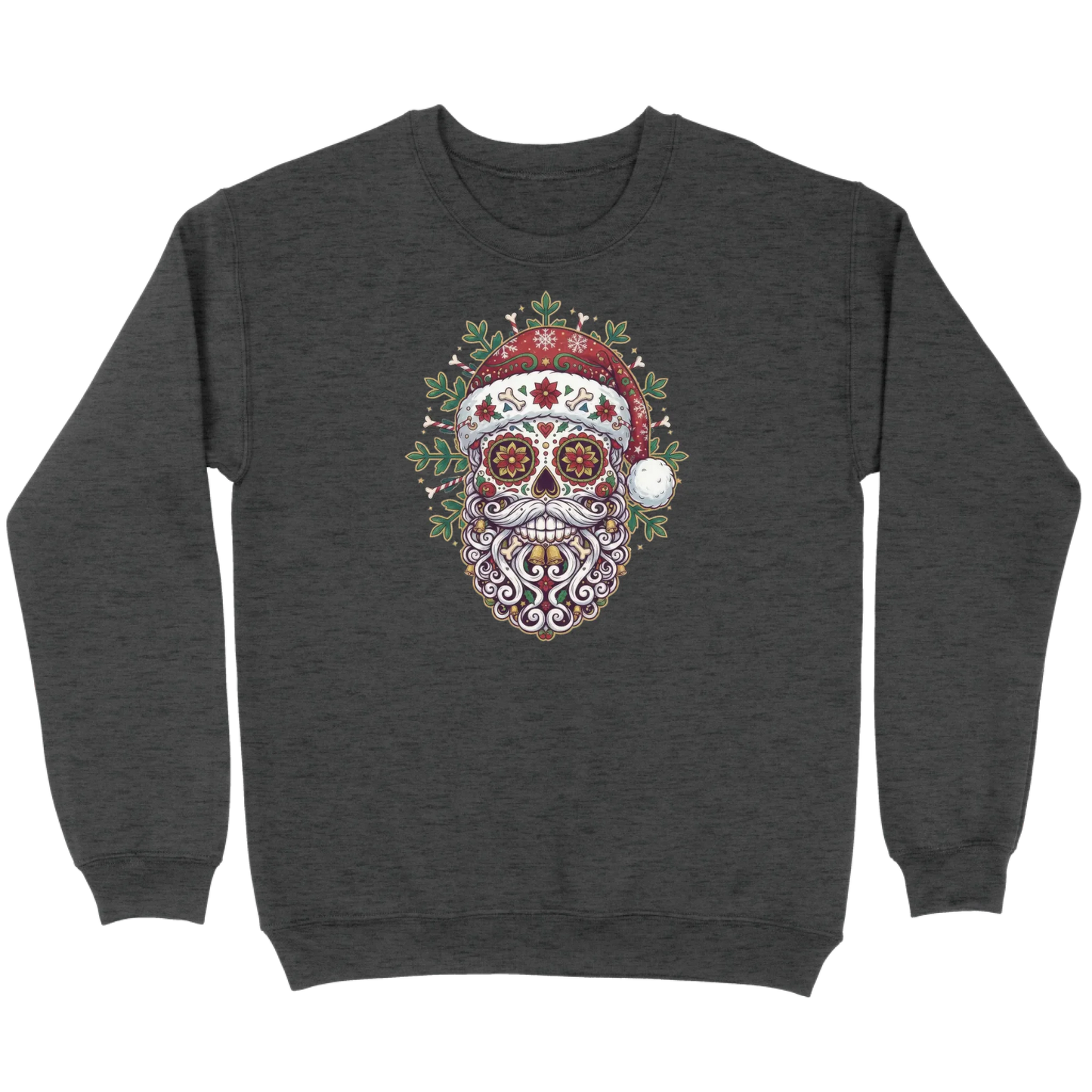 Santa Skull Santa Sweatshirt