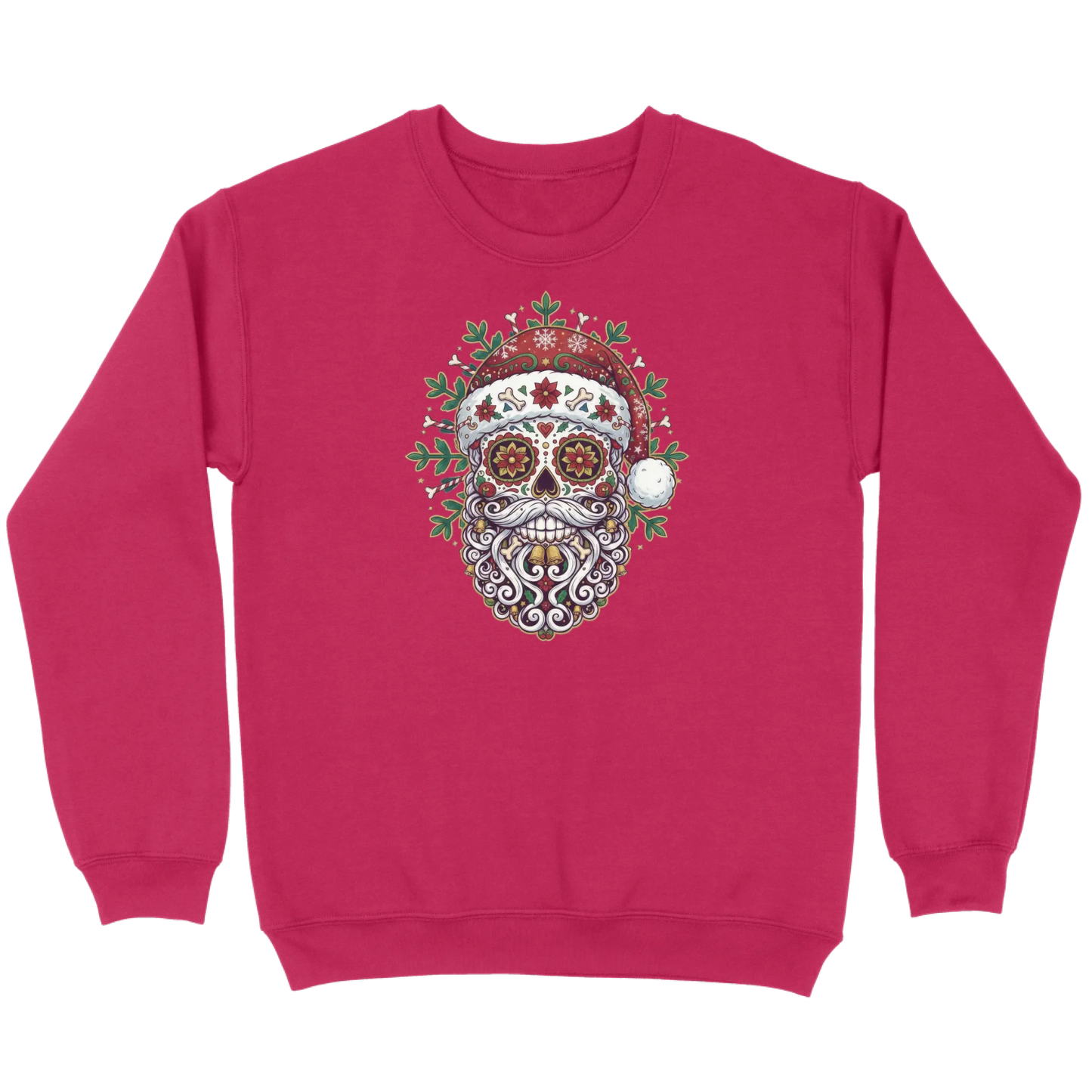 Santa Skull Santa Sweatshirt