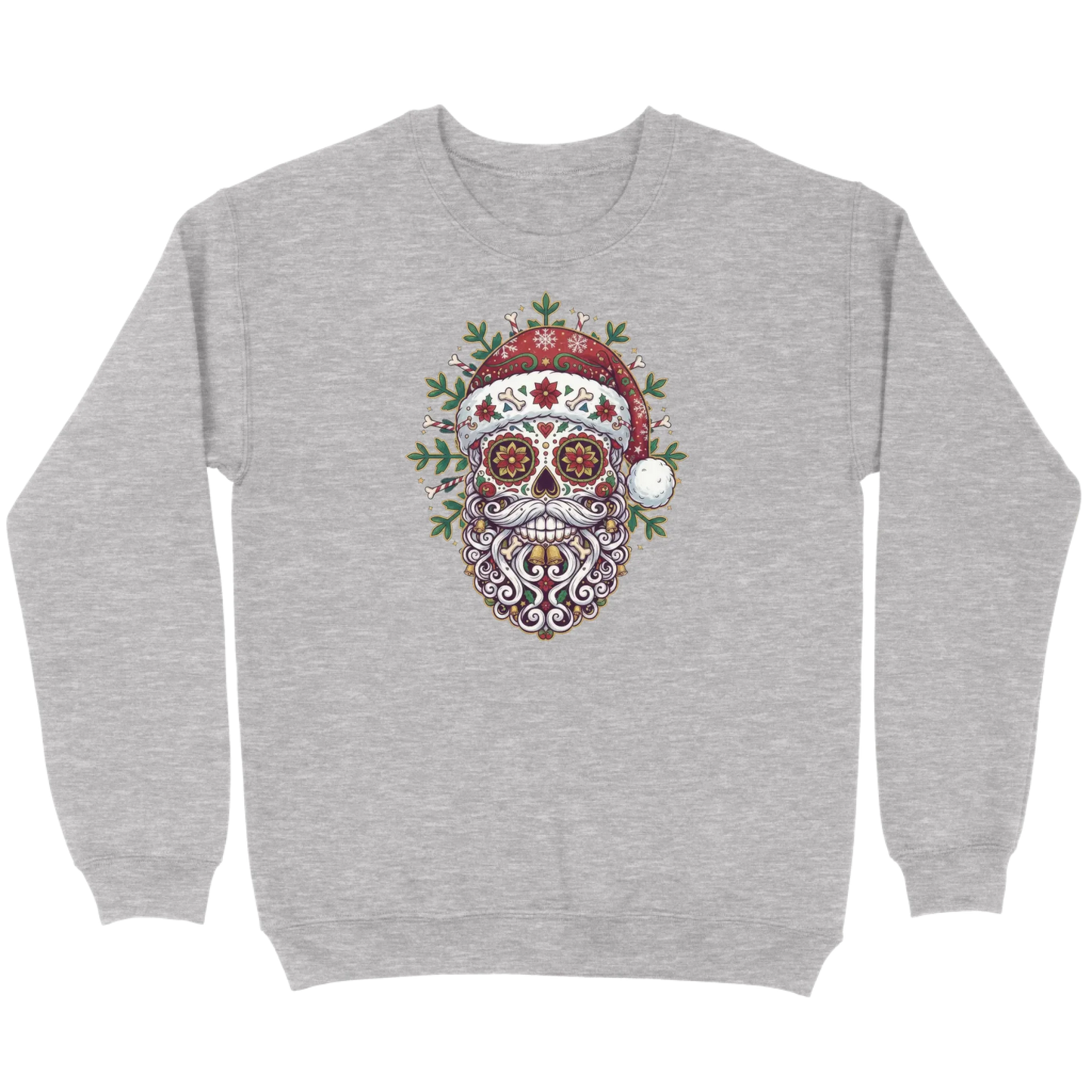 Santa Skull Santa Sweatshirt