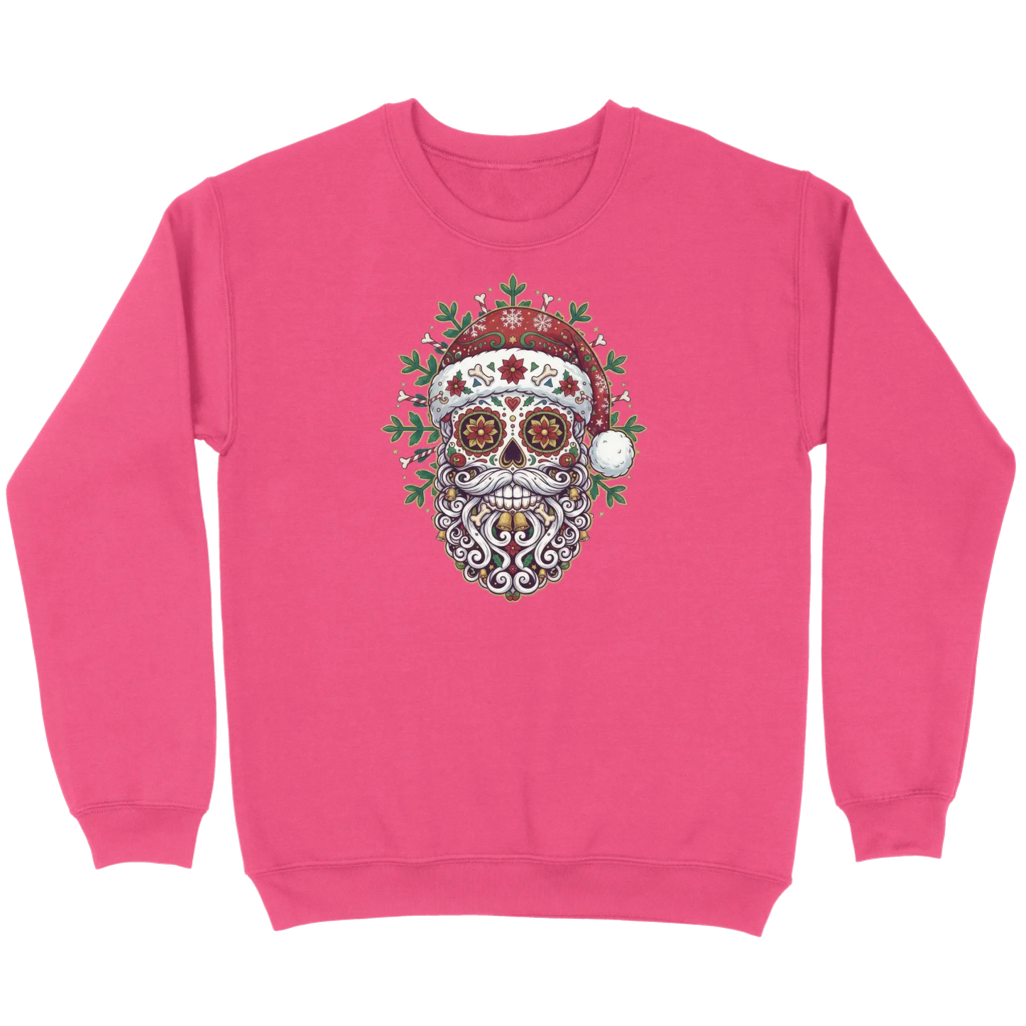 Santa Skull Santa Sweatshirt