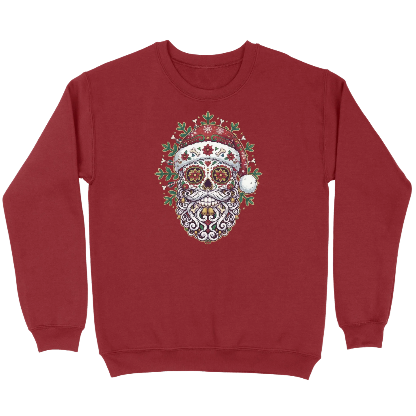 Santa Skull Santa Sweatshirt