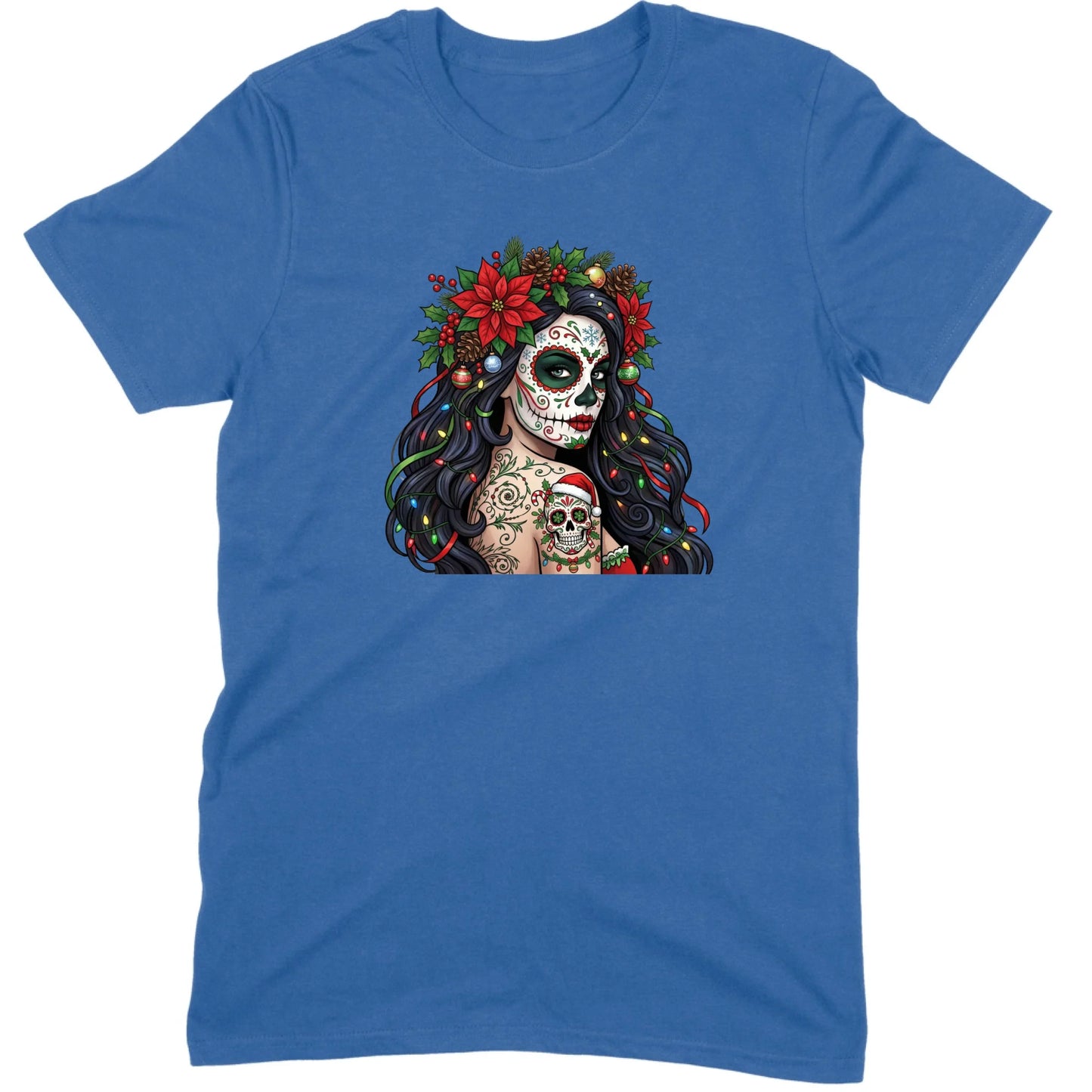 Sugar Skull Christmas Beauty Tee