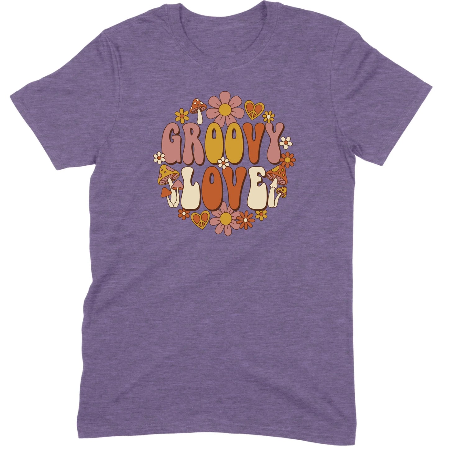 Groovy Love Retro Tee