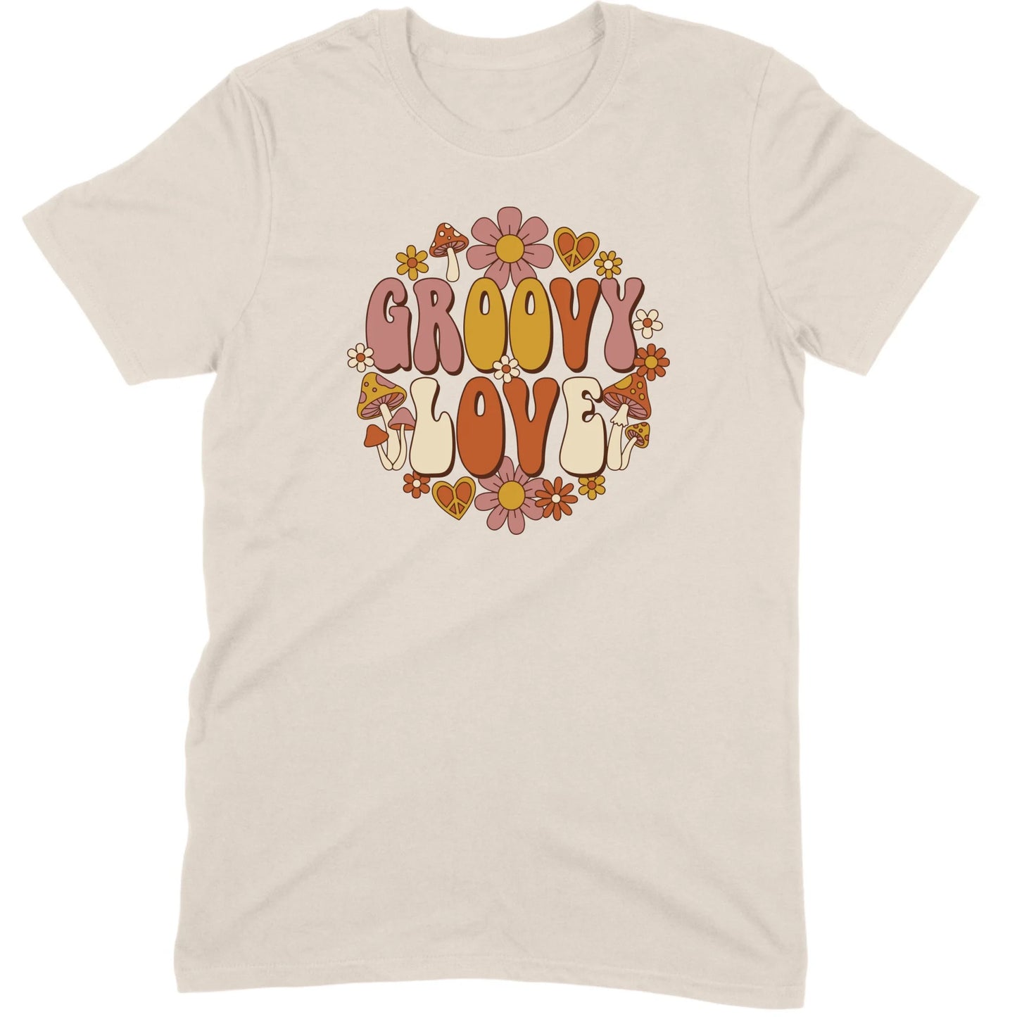 Groovy Love Retro Tee