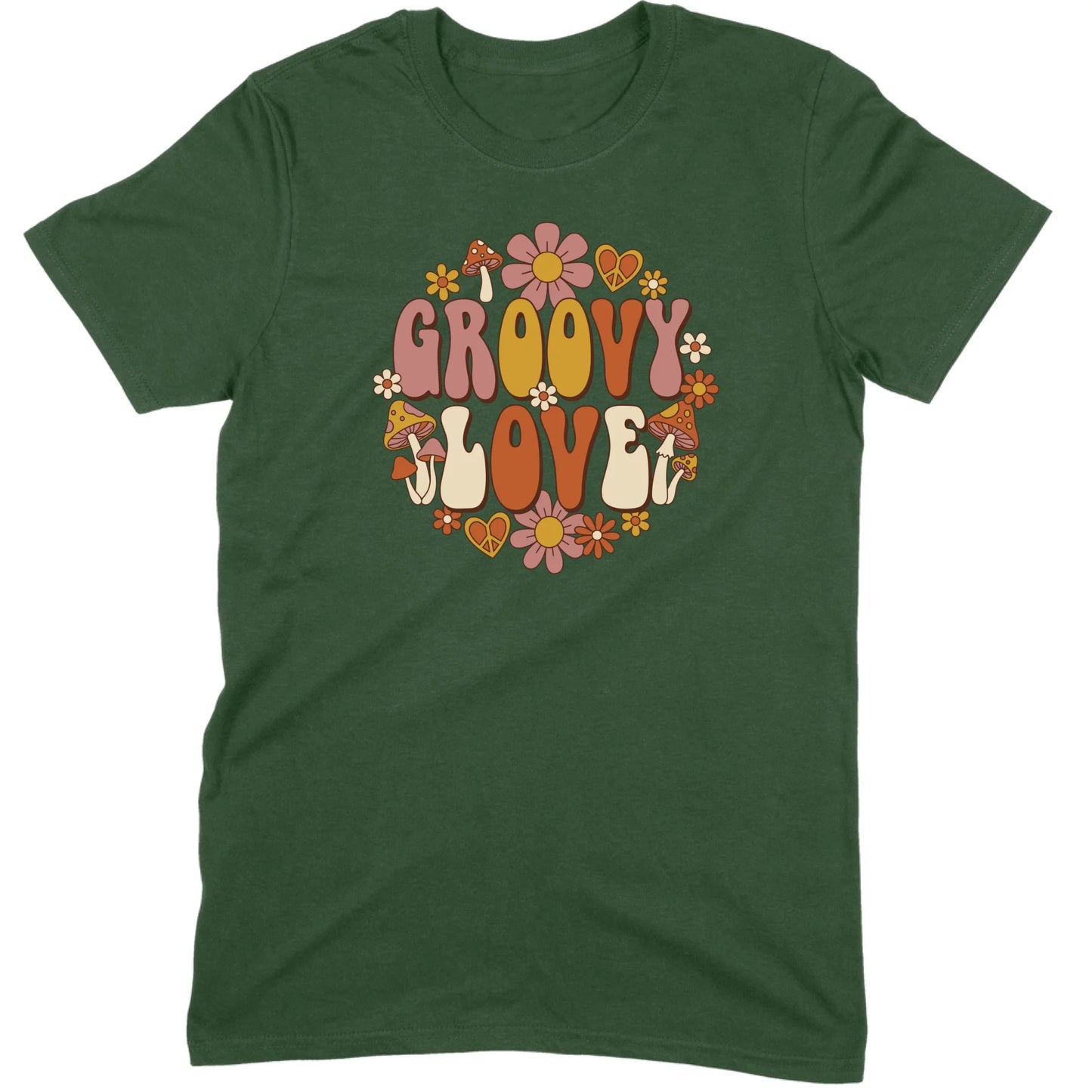 Groovy Love Retro Tee