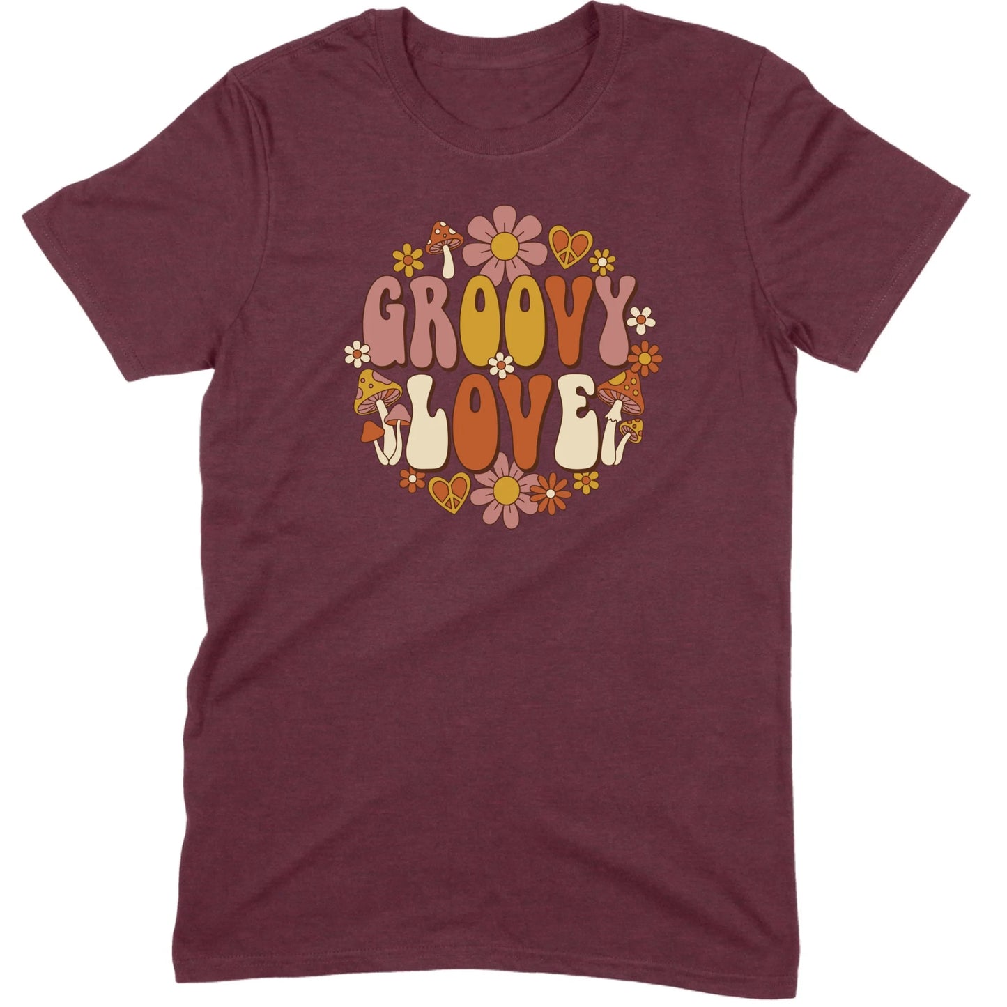 Groovy Love Retro Tee