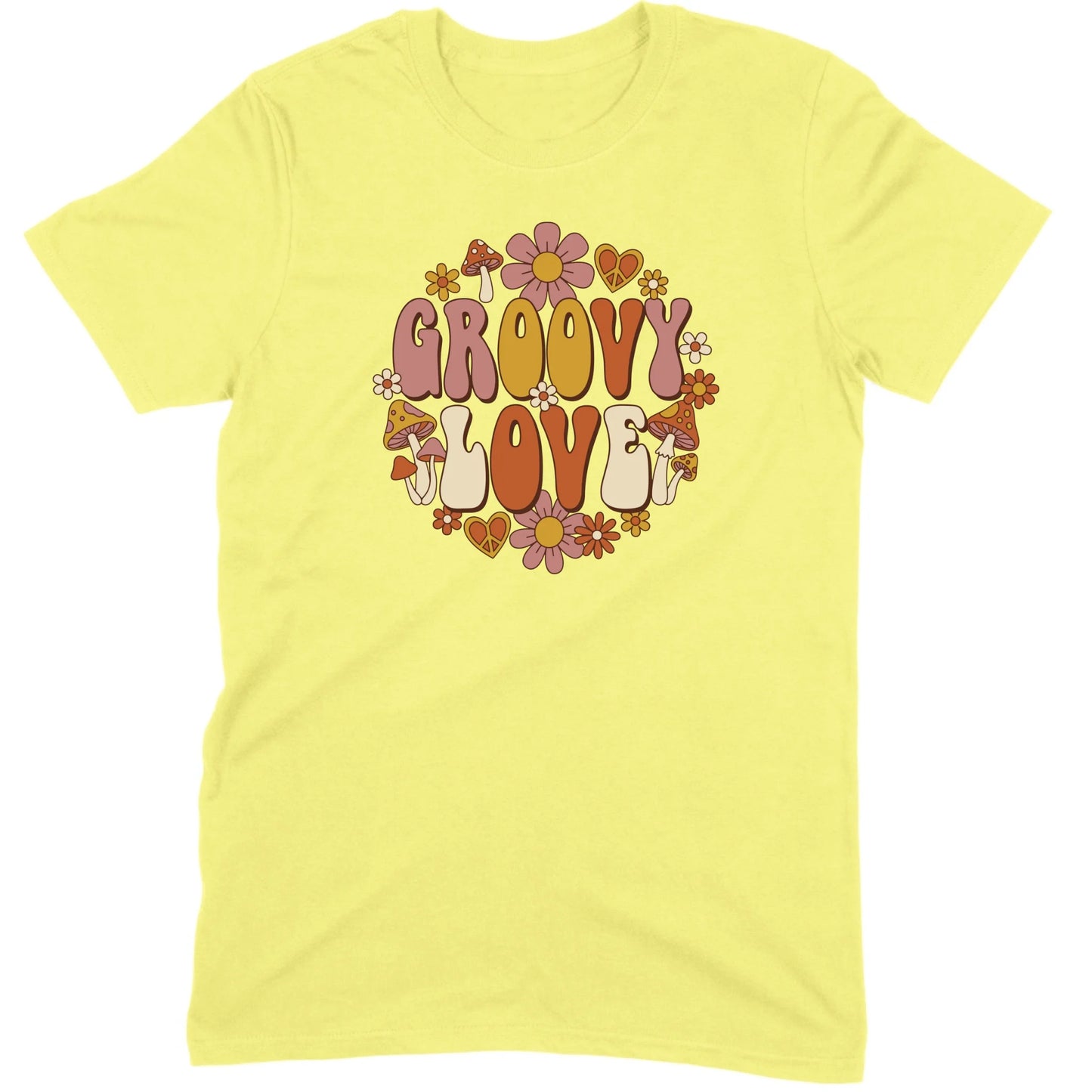 Groovy Love Retro Tee