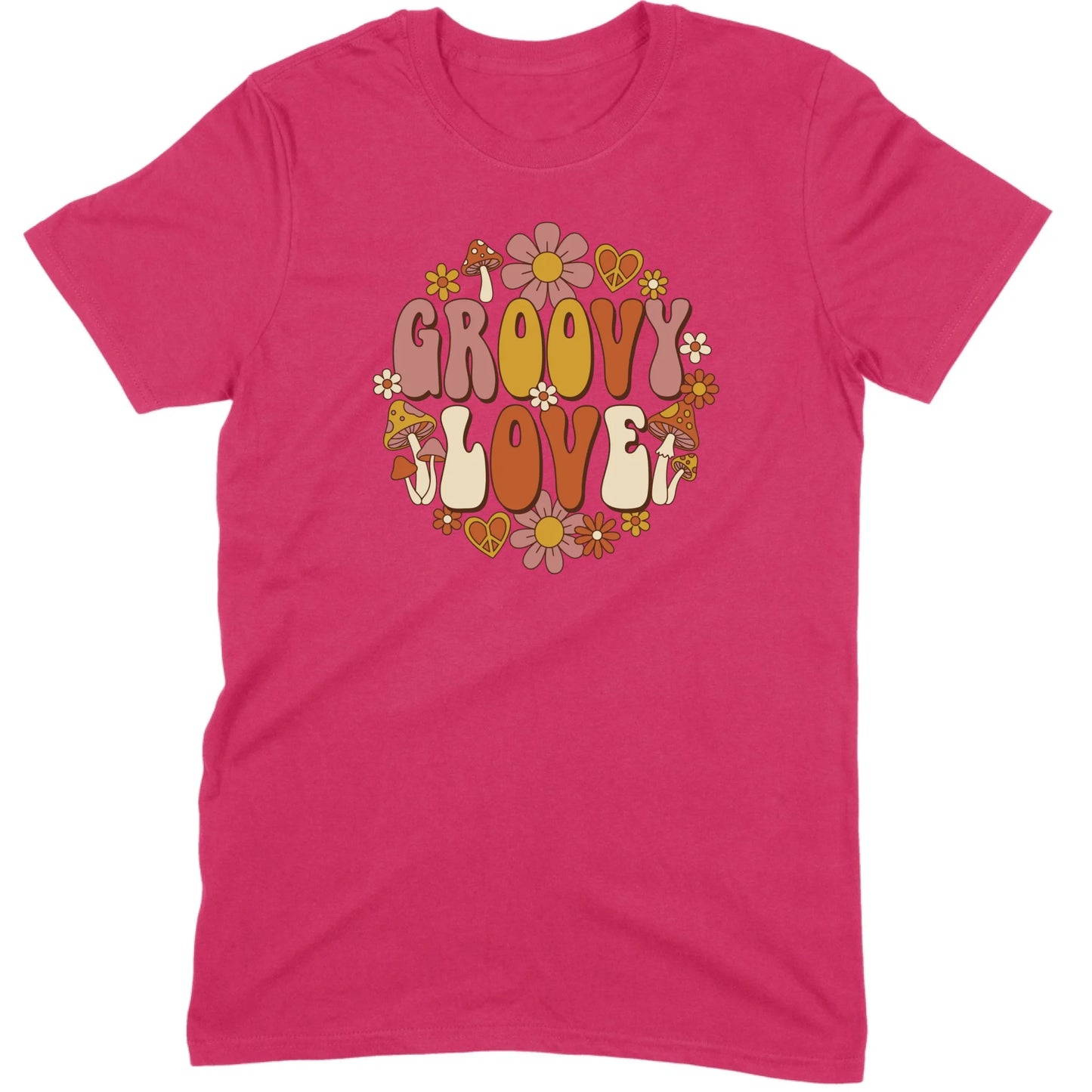 Groovy Love Retro Tee