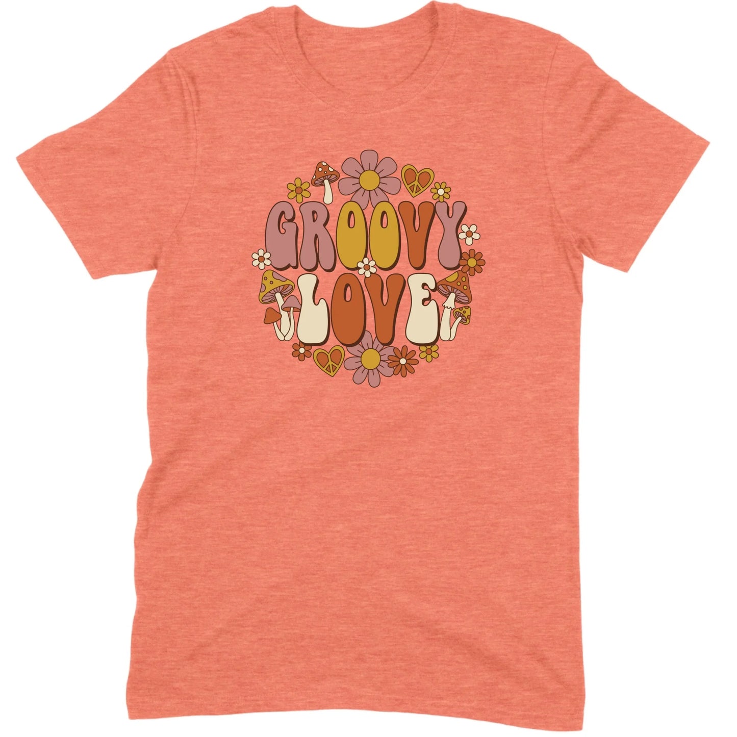 Groovy Love Retro Tee