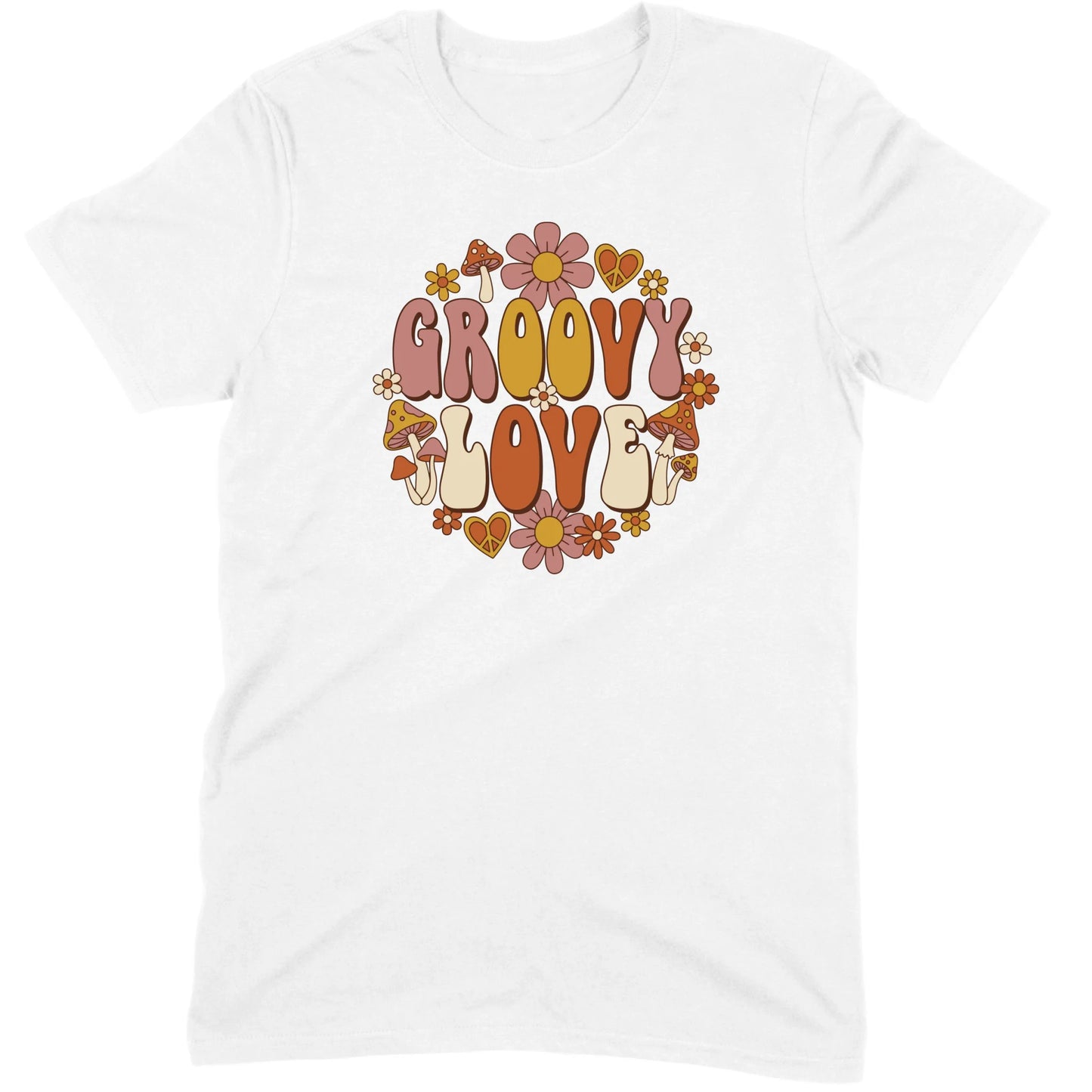 Groovy Love Retro Tee