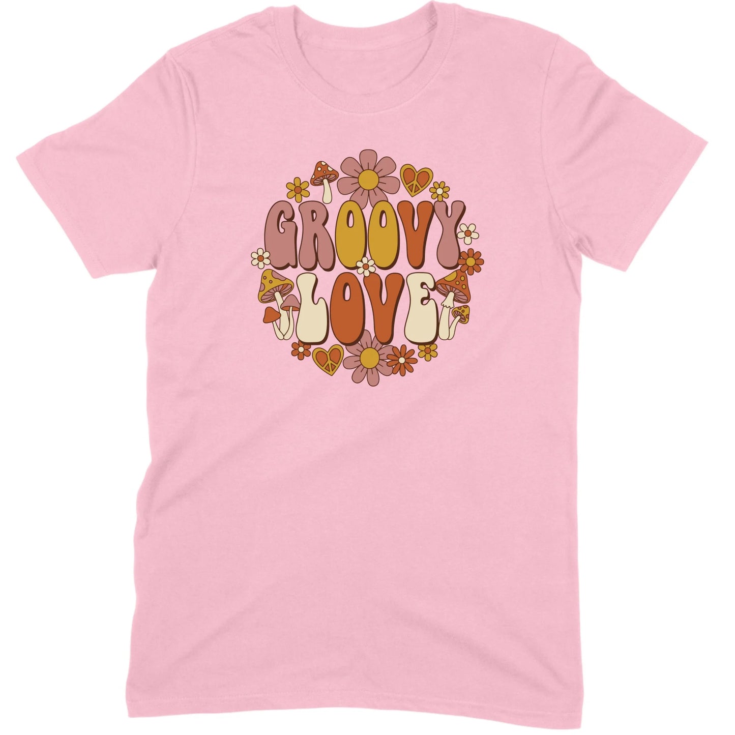 Groovy Love Retro Tee