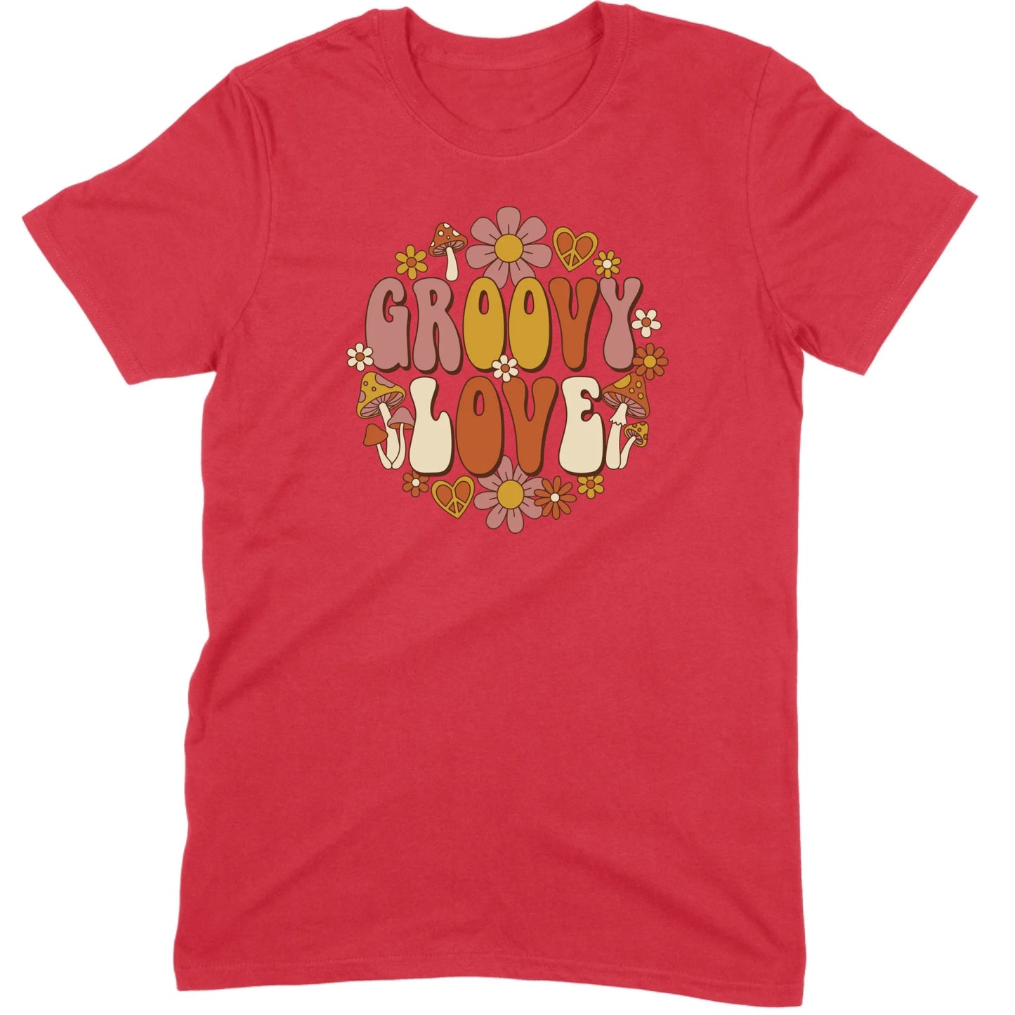 Groovy Love Retro Tee