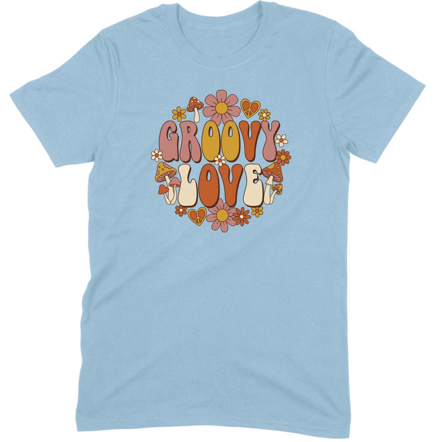 Groovy Love Retro Tee