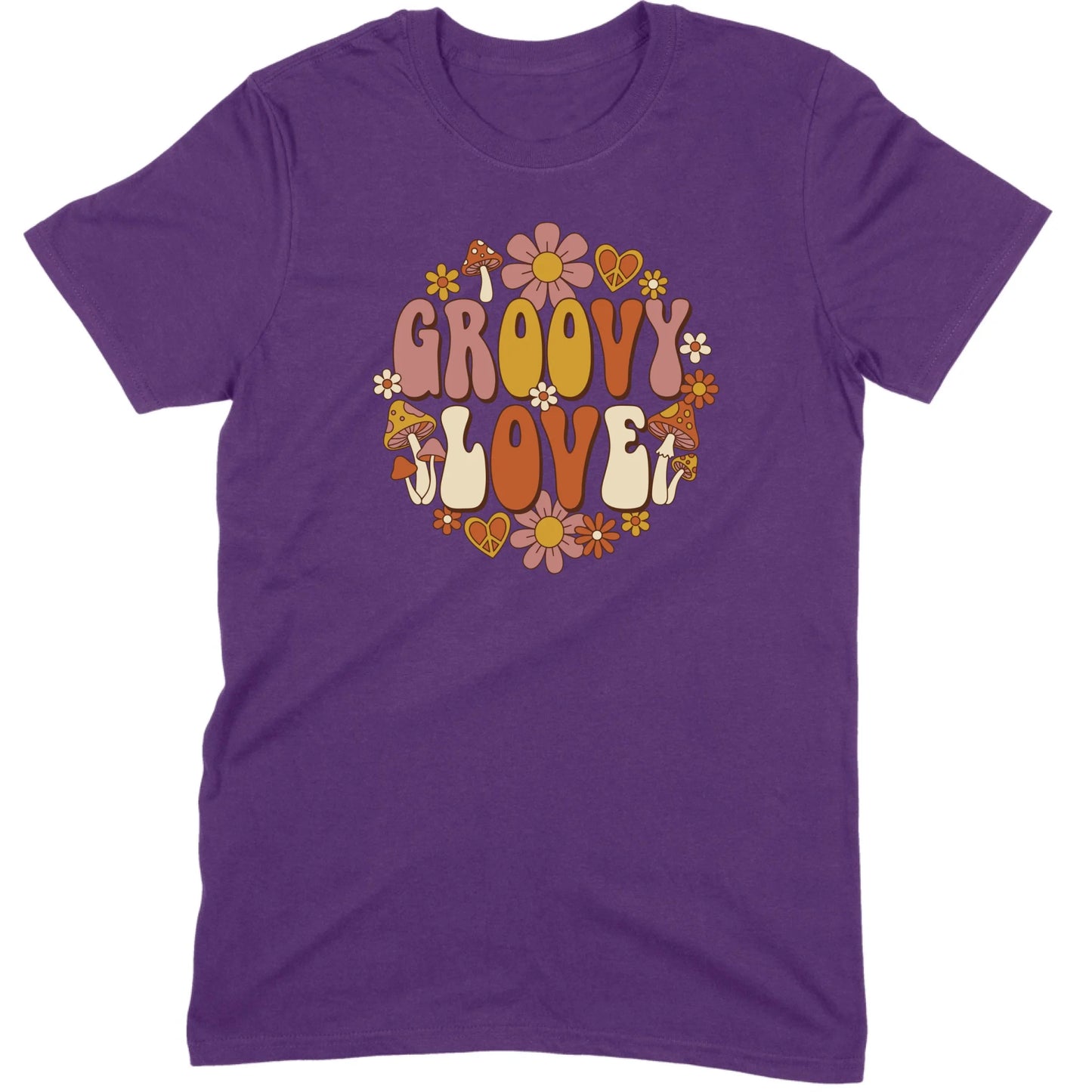 Groovy Love Retro Tee