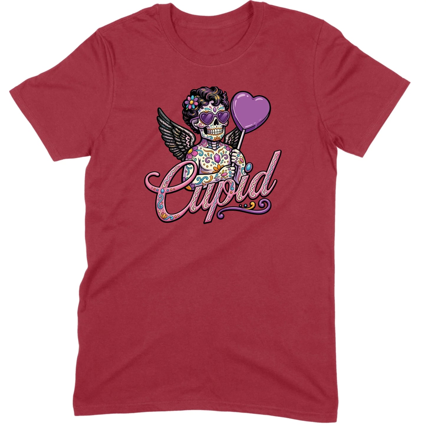 Cupid Candy Skull Tee