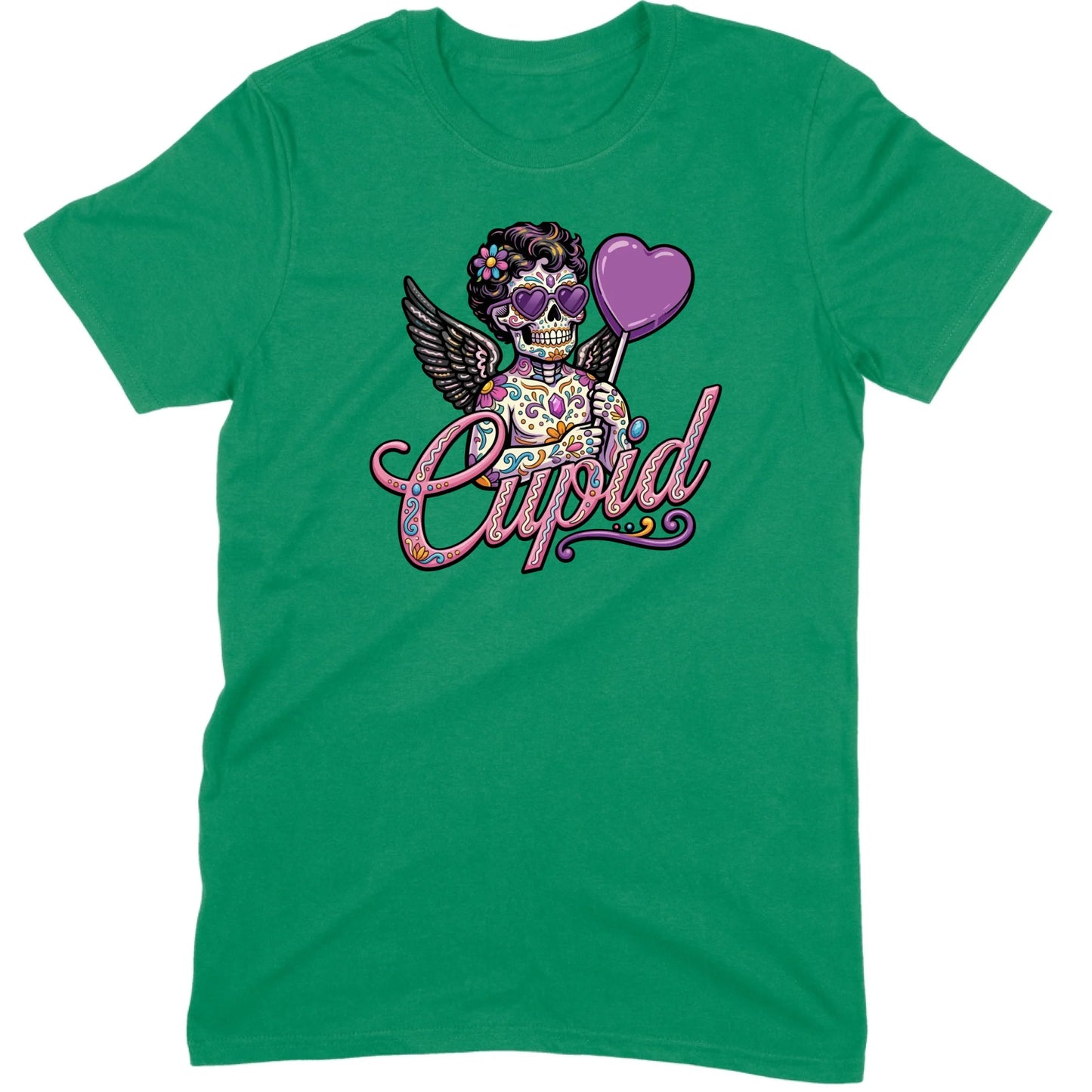 Cupid Candy Skull Tee