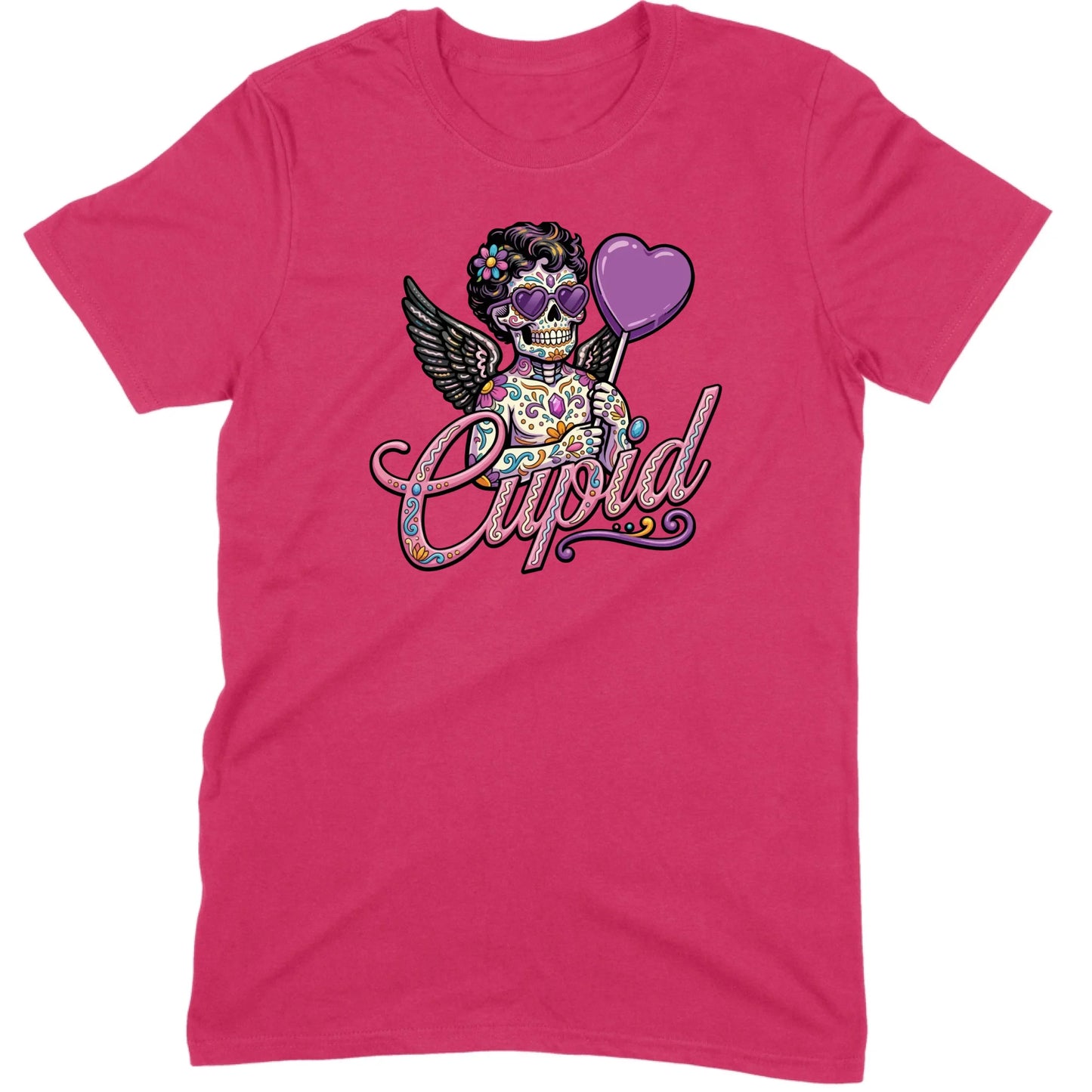 Cupid Candy Skull Tee