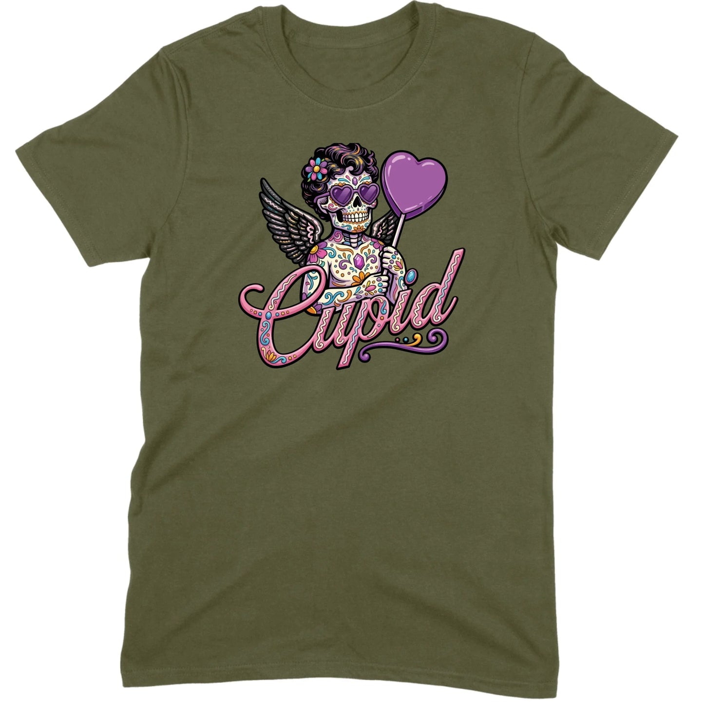 Cupid Candy Skull Tee