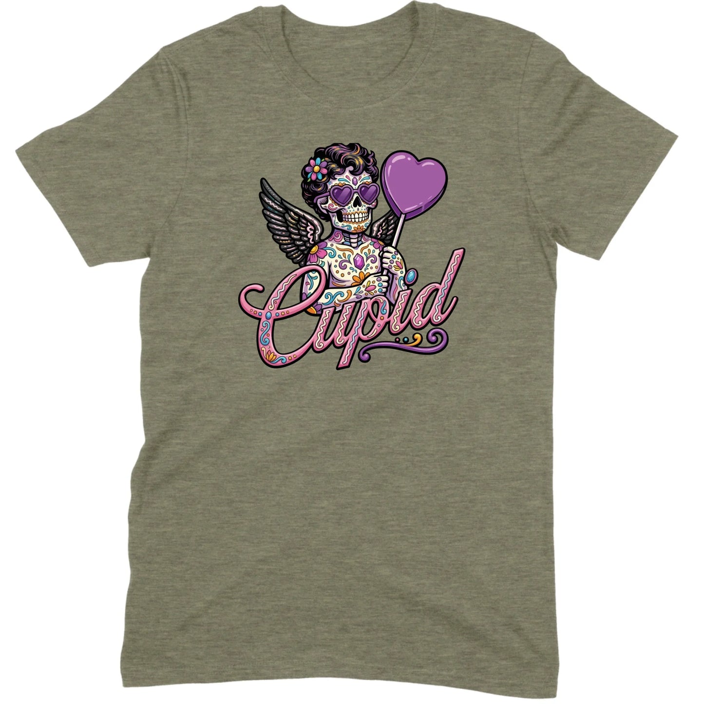 Cupid Candy Skull Tee