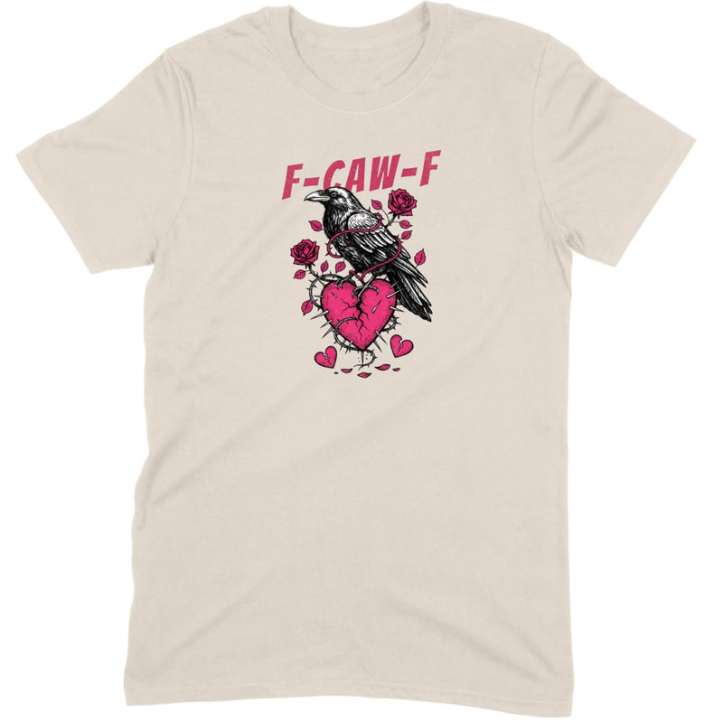 Goth Crow Broken Heart Tee