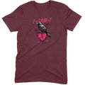 Goth Crow Broken Heart Tee