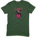Goth Crow Broken Heart Tee