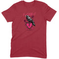 Goth Crow Broken Heart Tee
