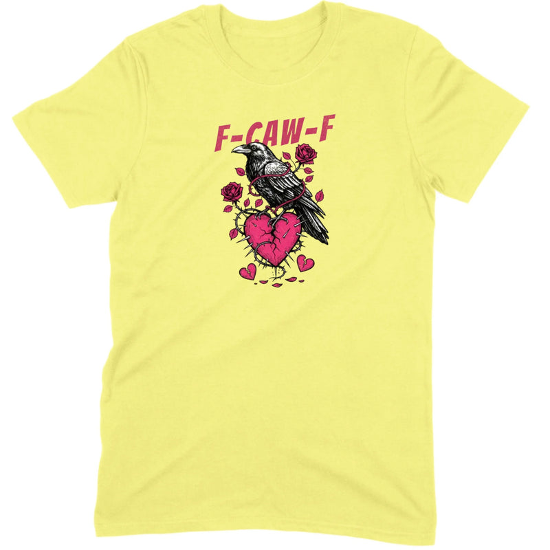 Goth Crow Broken Heart Tee