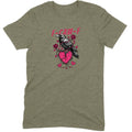 Goth Crow Broken Heart Tee