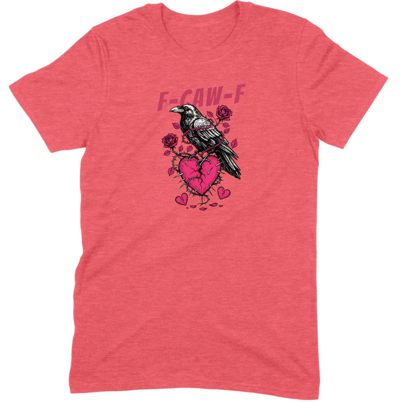 Goth Crow Broken Heart Tee