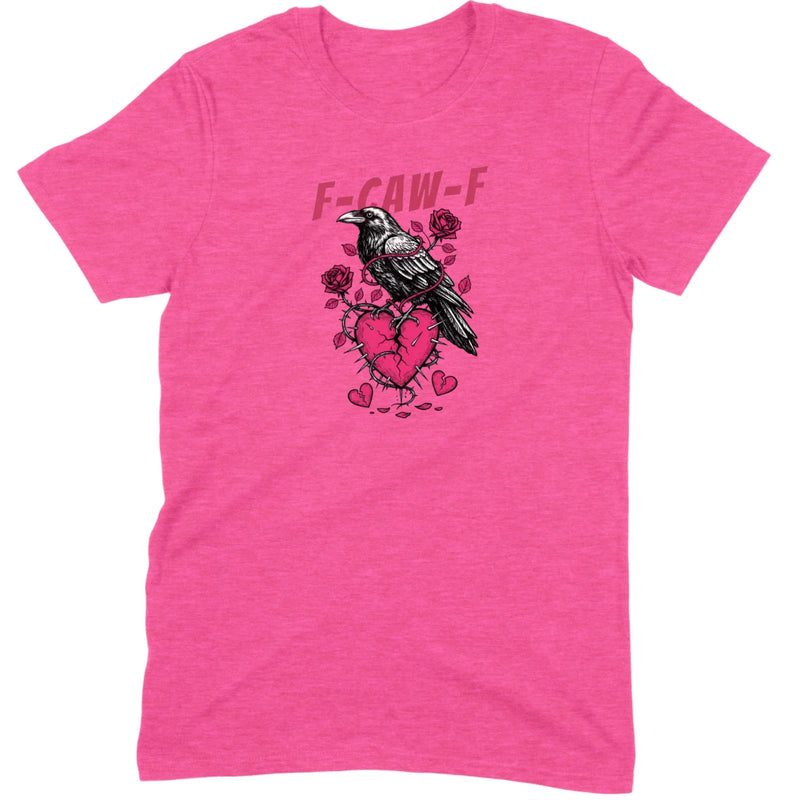 Goth Crow Broken Heart Tee