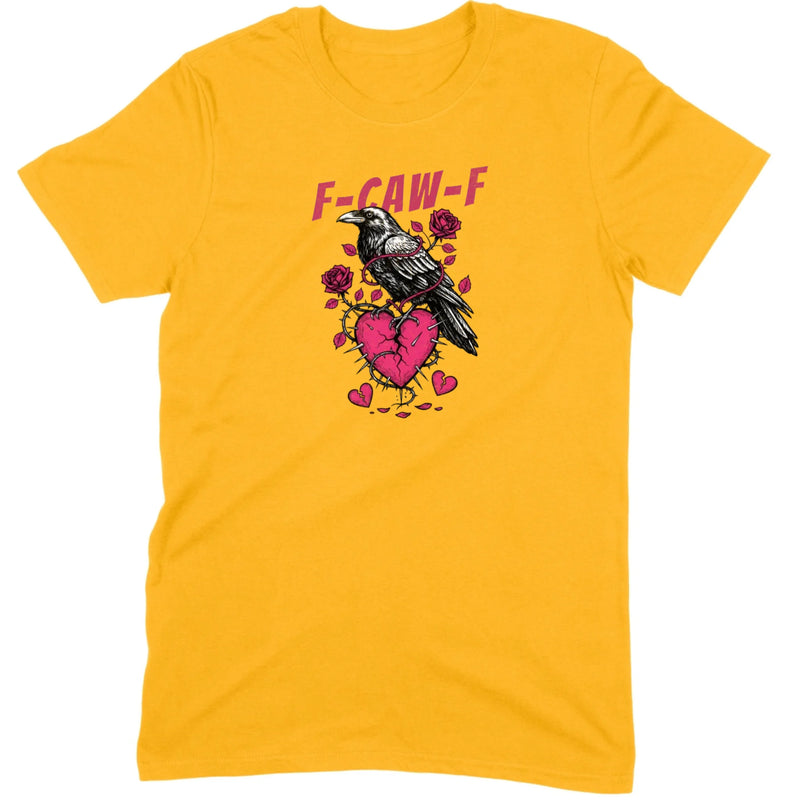 Goth Crow Broken Heart Tee
